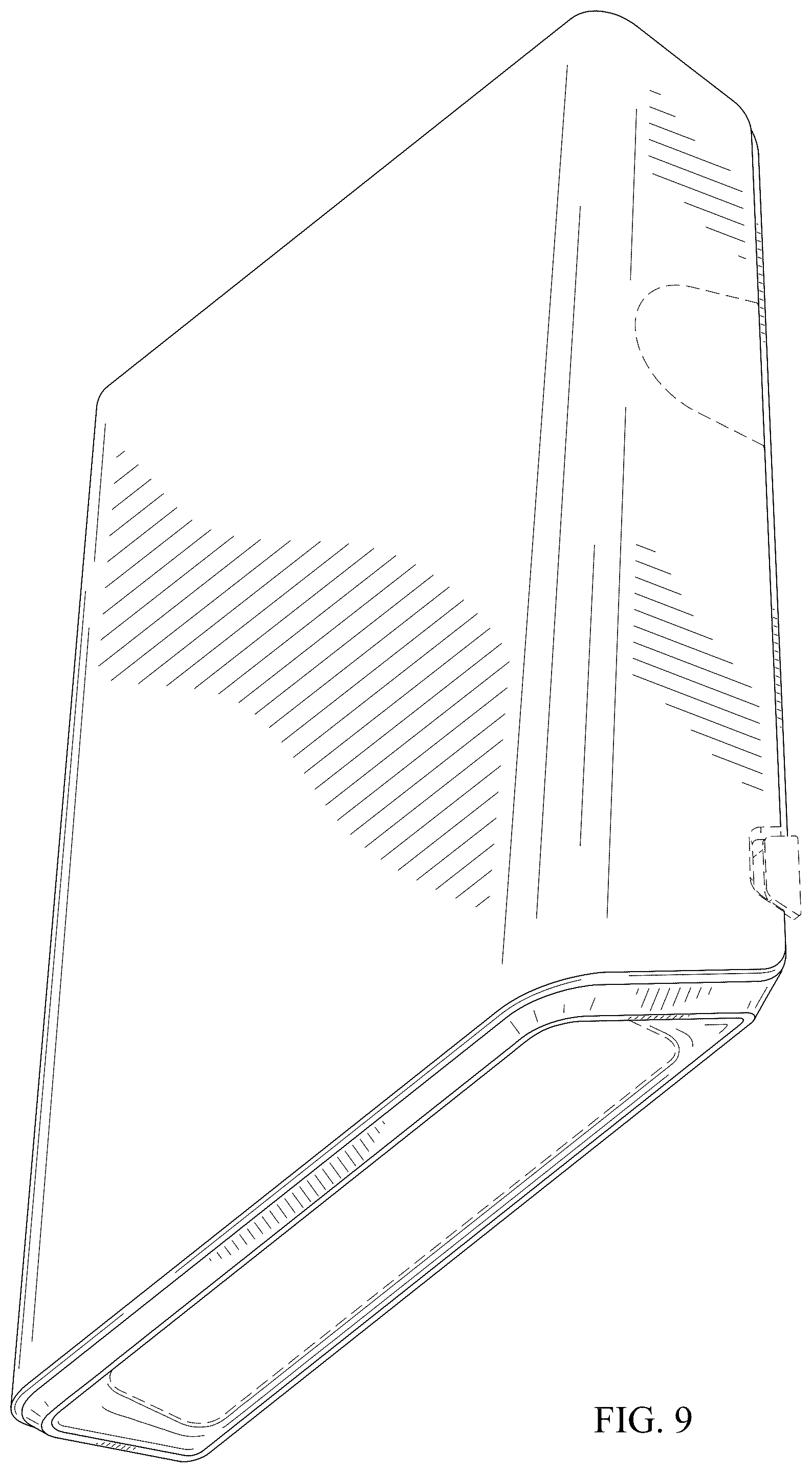 Patent USD1077322 Figure 7 – Thin LED wall pack luminaire