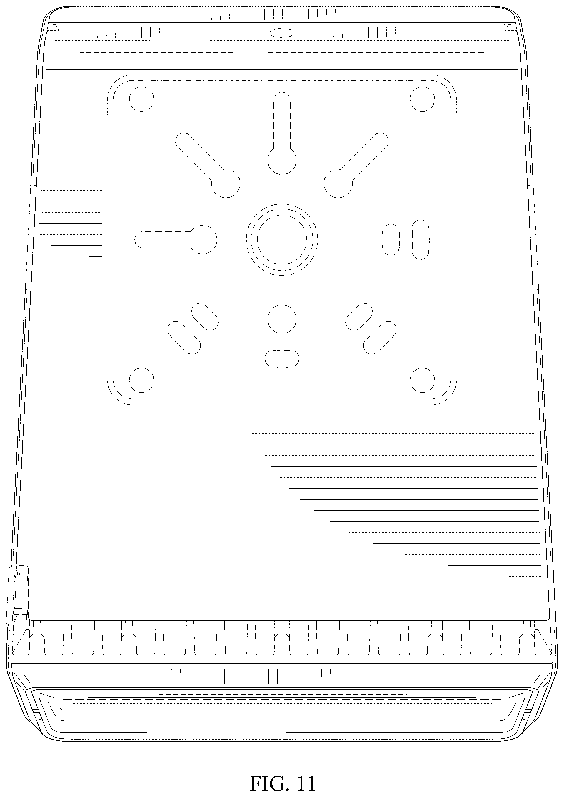 Patent USD1077322 Figure 9 – Thin LED wall pack luminaire