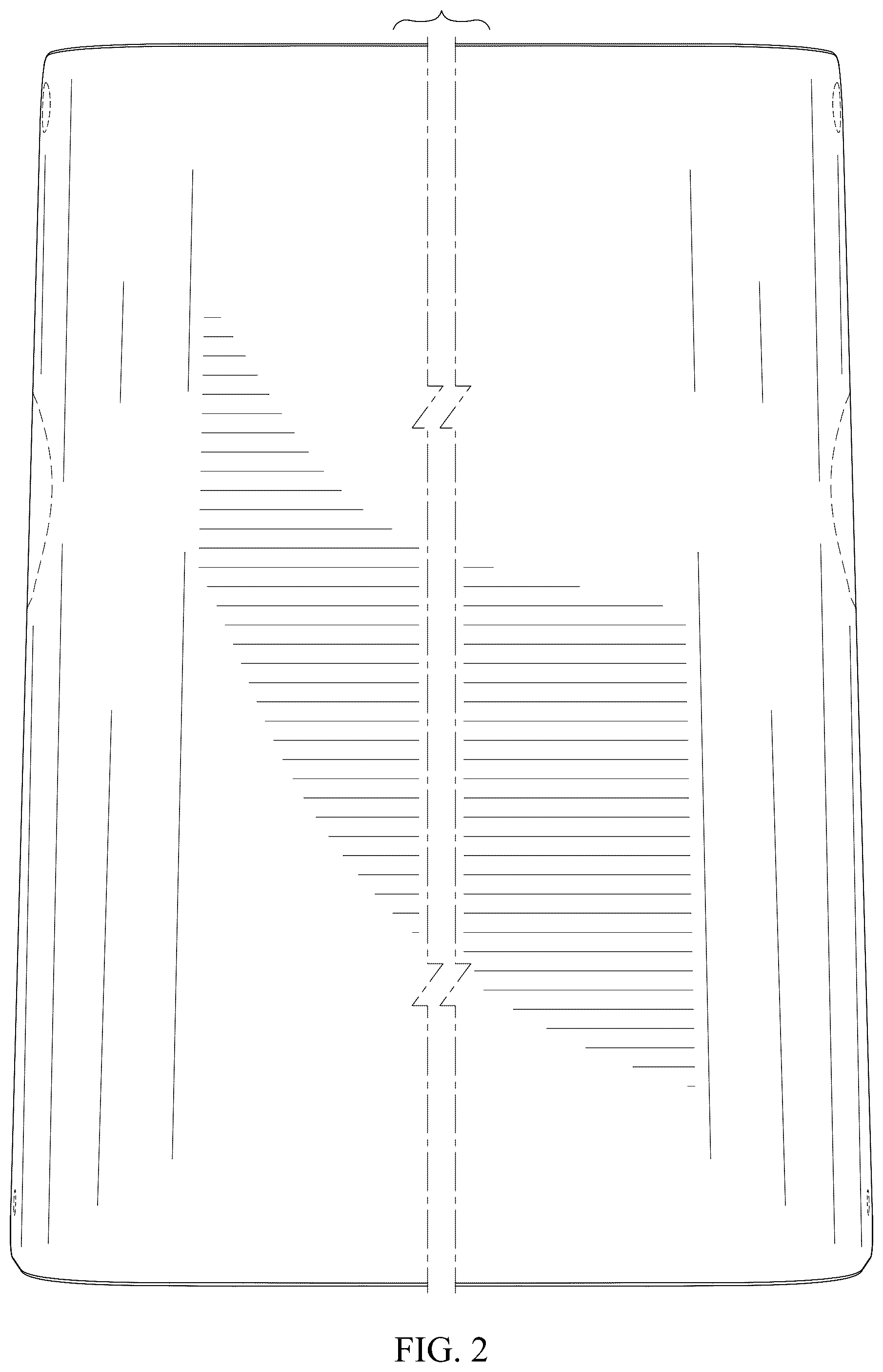 Patent USD1077323 Figure 2 – Thin LED wall pack light fixture