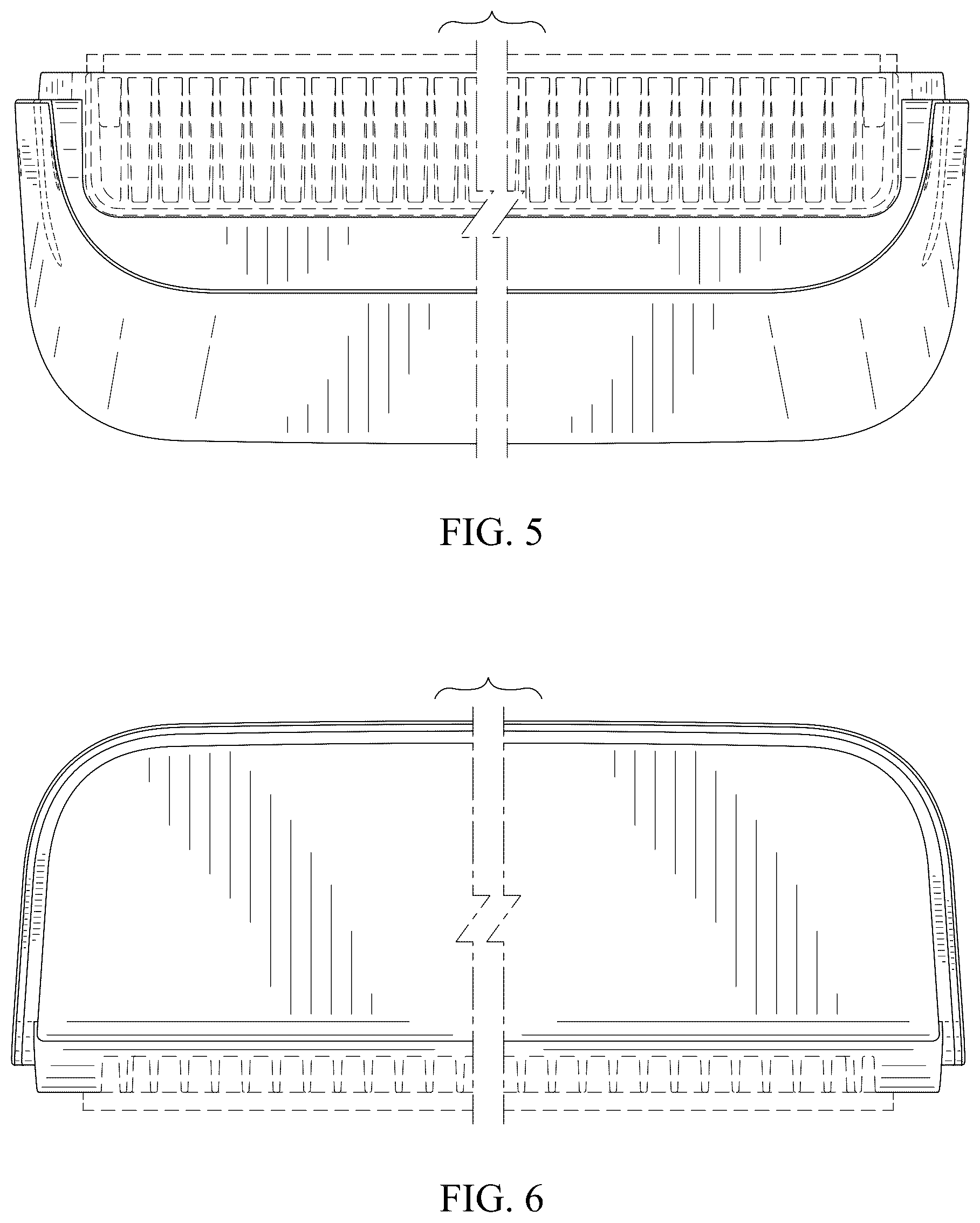 Patent USD1077323 Figure 5 – Thin LED wall pack light fixture