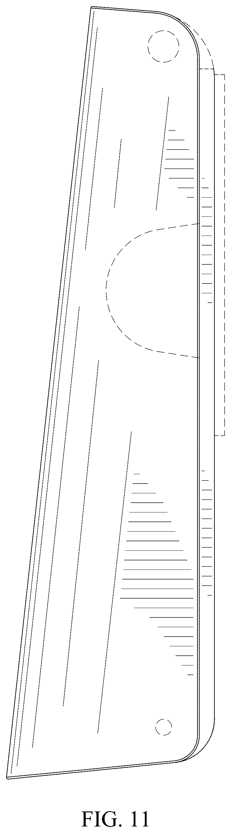 Patent USD1077323 Figure 10 – Thin LED wall pack light fixture
