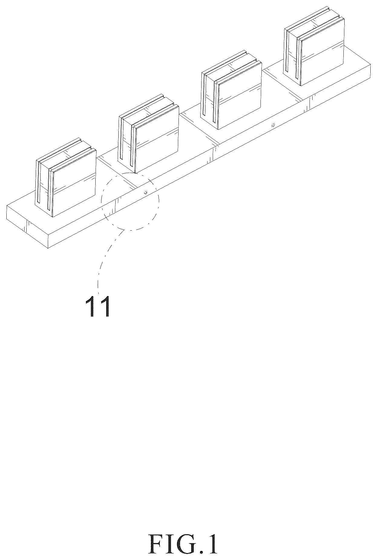 Patent USD1077325 Figure 1 – Light