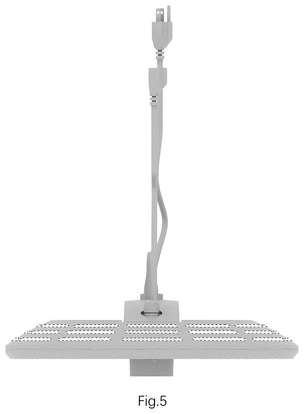 Patent USD1077327 Figure 5 – LED round high bay