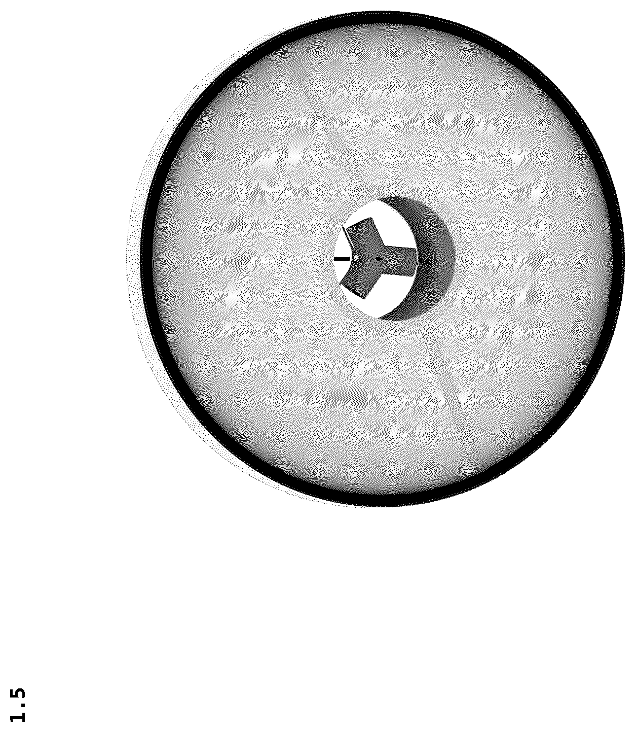 Patent USD1077328 Figure 5 – Lamp