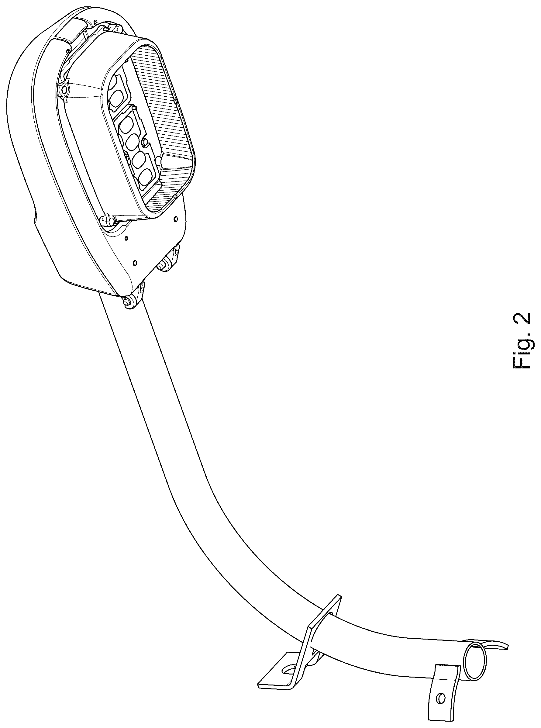 Patent USD1077329 Figure 2 – Luminaire