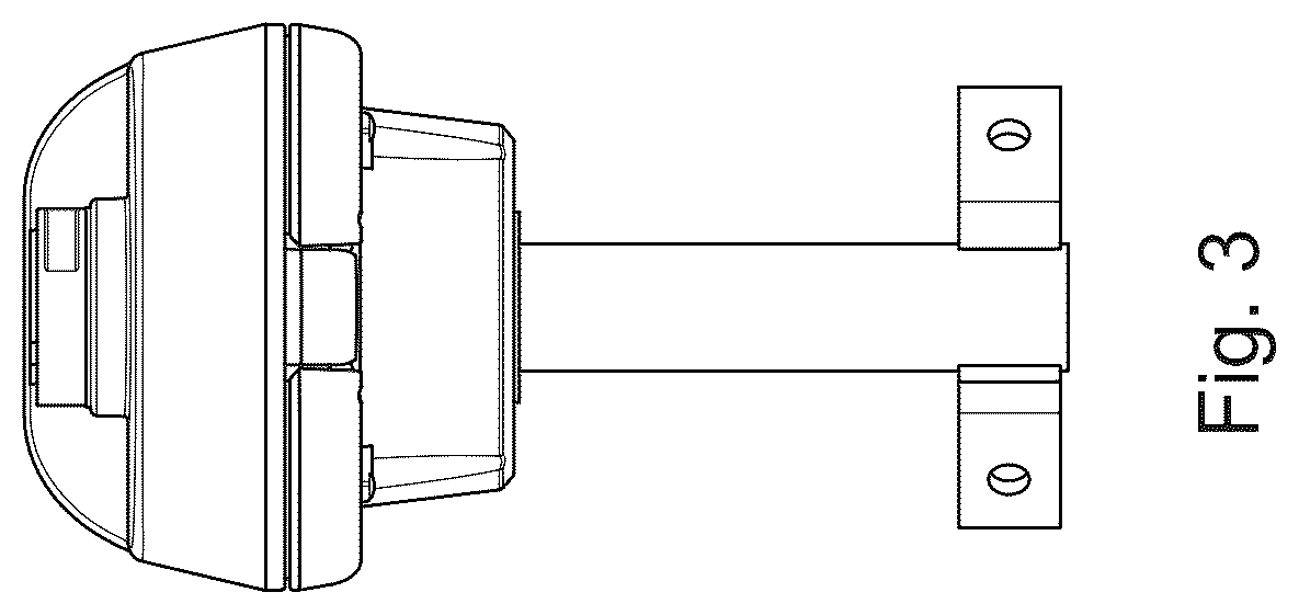 Patent USD1077329 Figure 3 – Luminaire