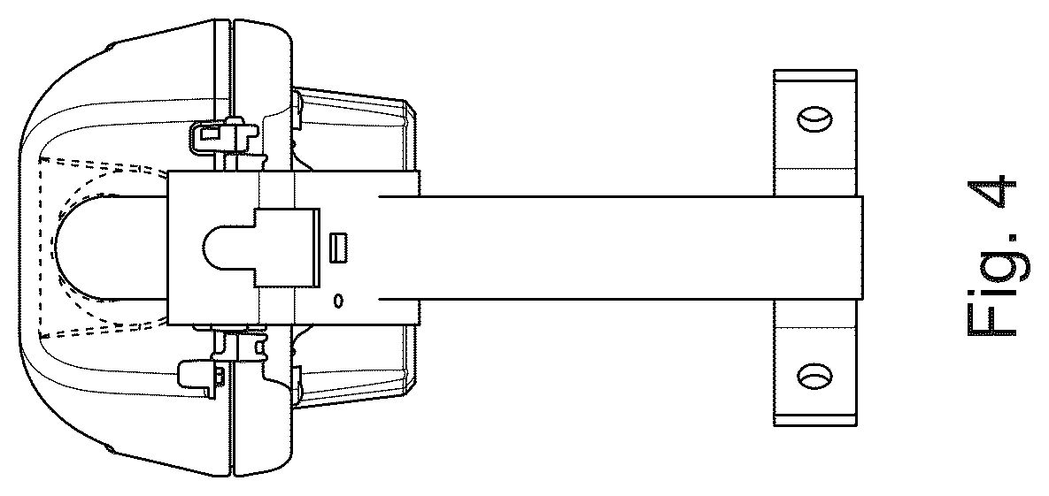Patent USD1077329 Figure 4 – Luminaire