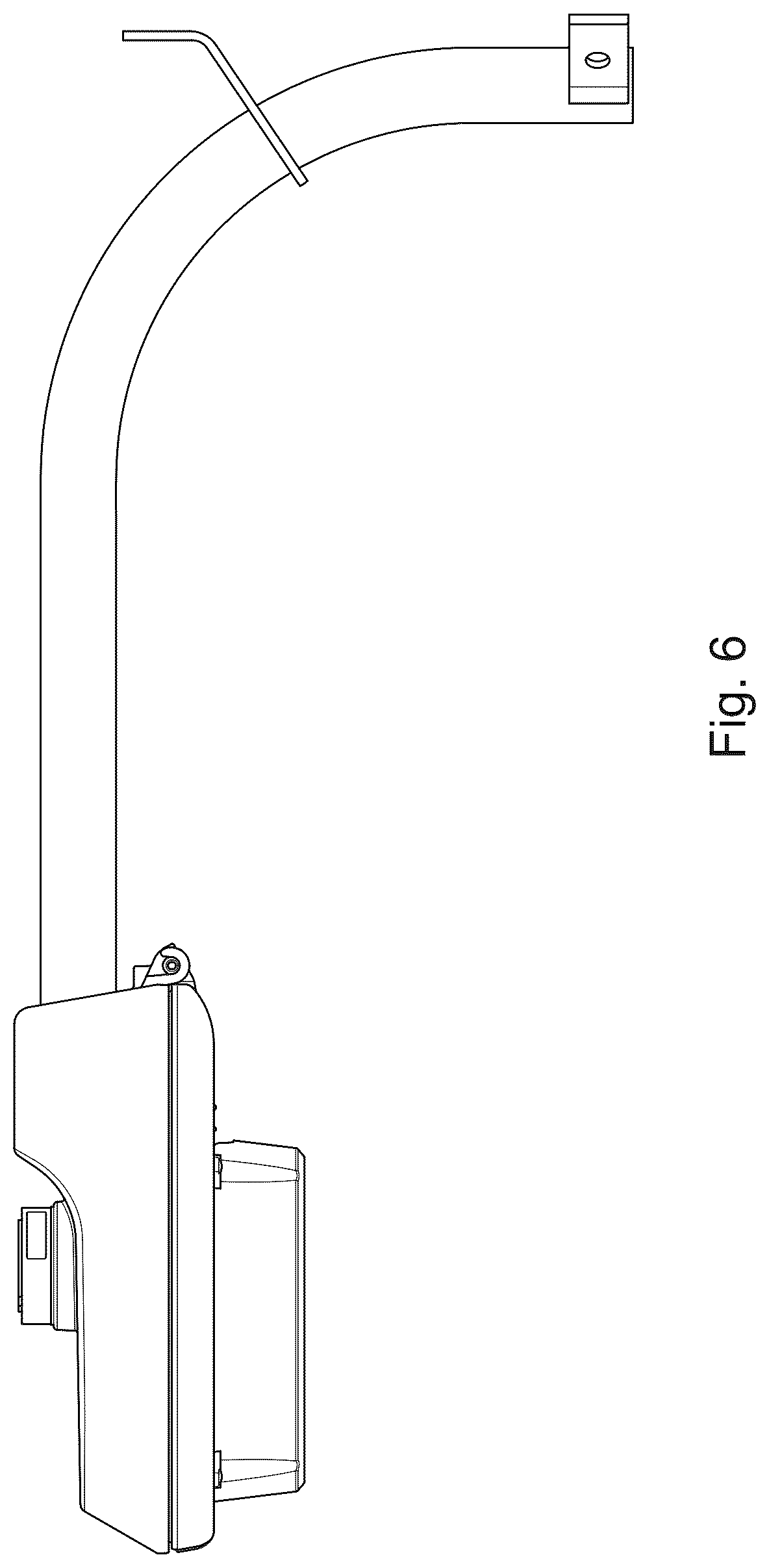 Patent USD1077329 Figure 6 – Luminaire