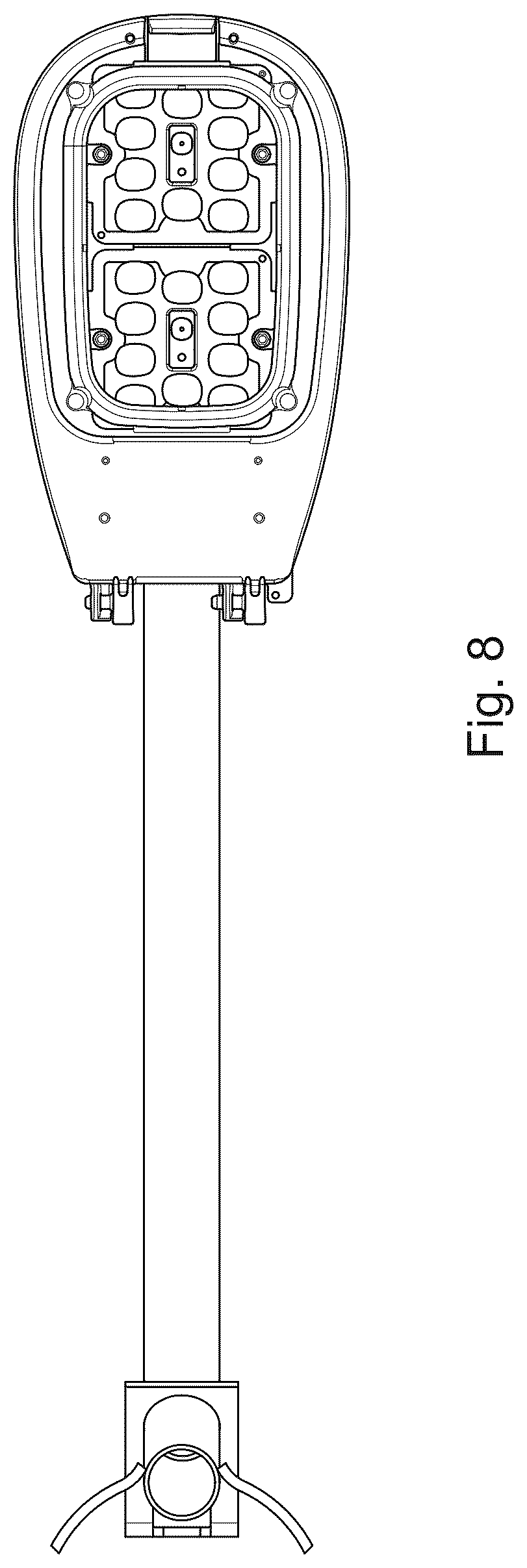 Patent USD1077329 Figure 8 – Luminaire