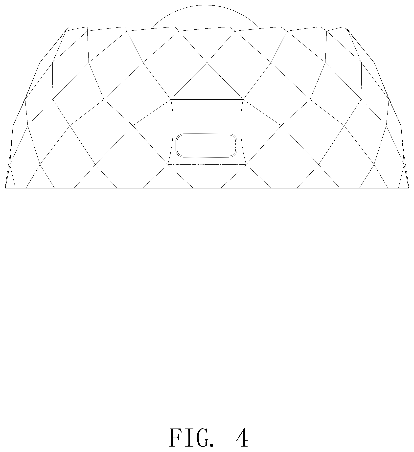 Patent USD1077330 Figure 4 – Projection light