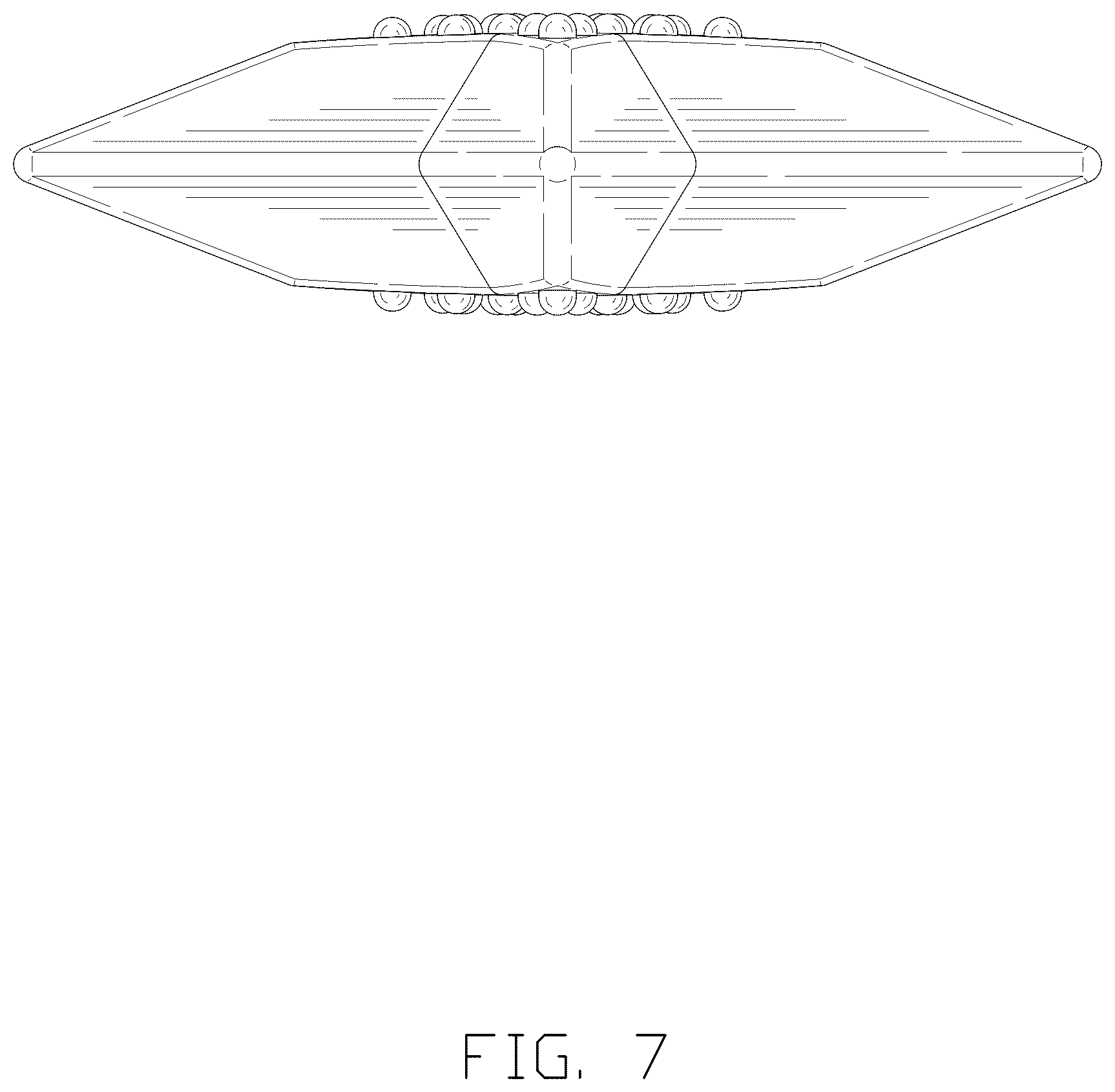 Patent USD1077331 Figure 7 – Decorative lamp
