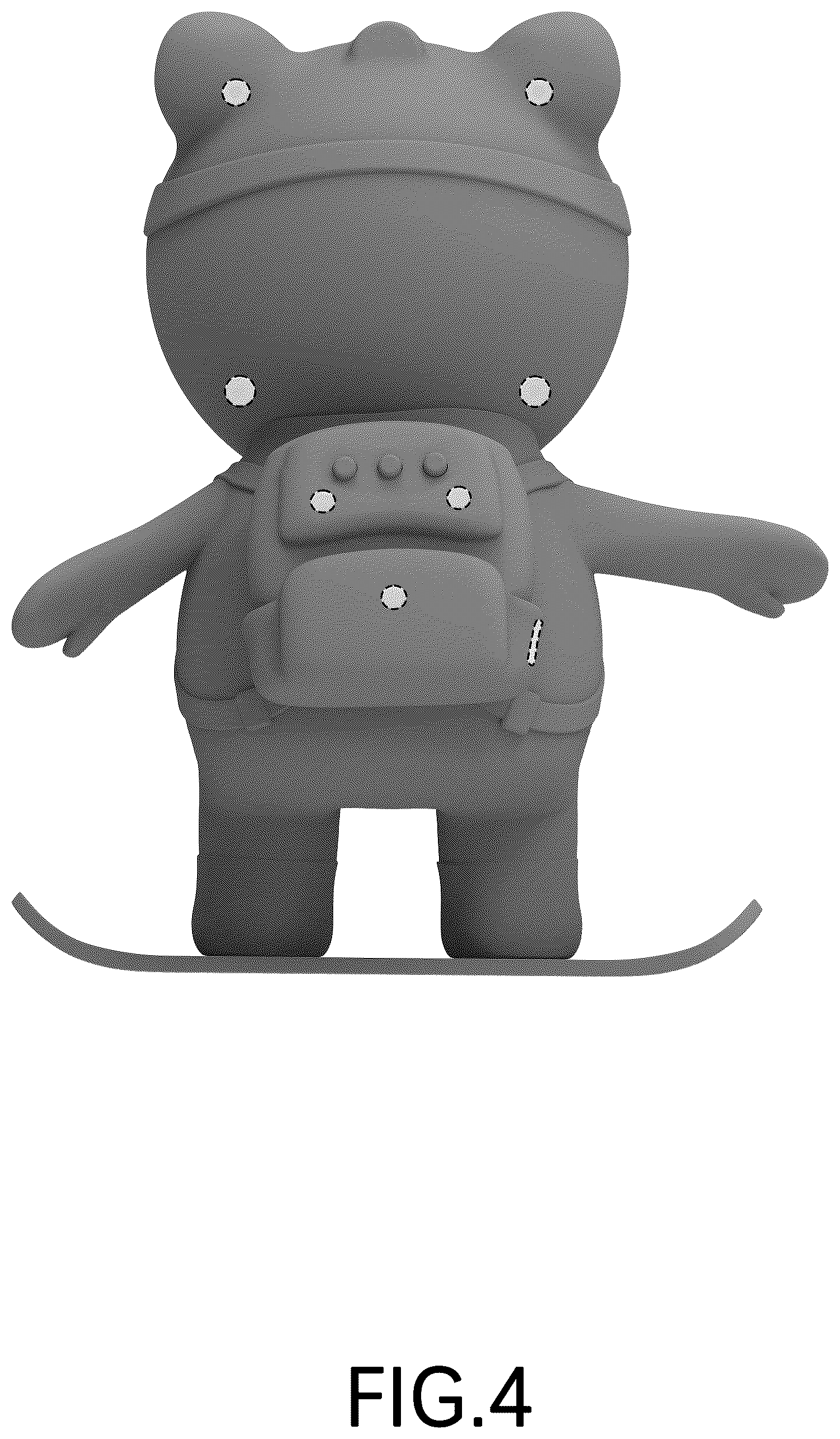Patent USD1077333 Figure 4 – Lamp