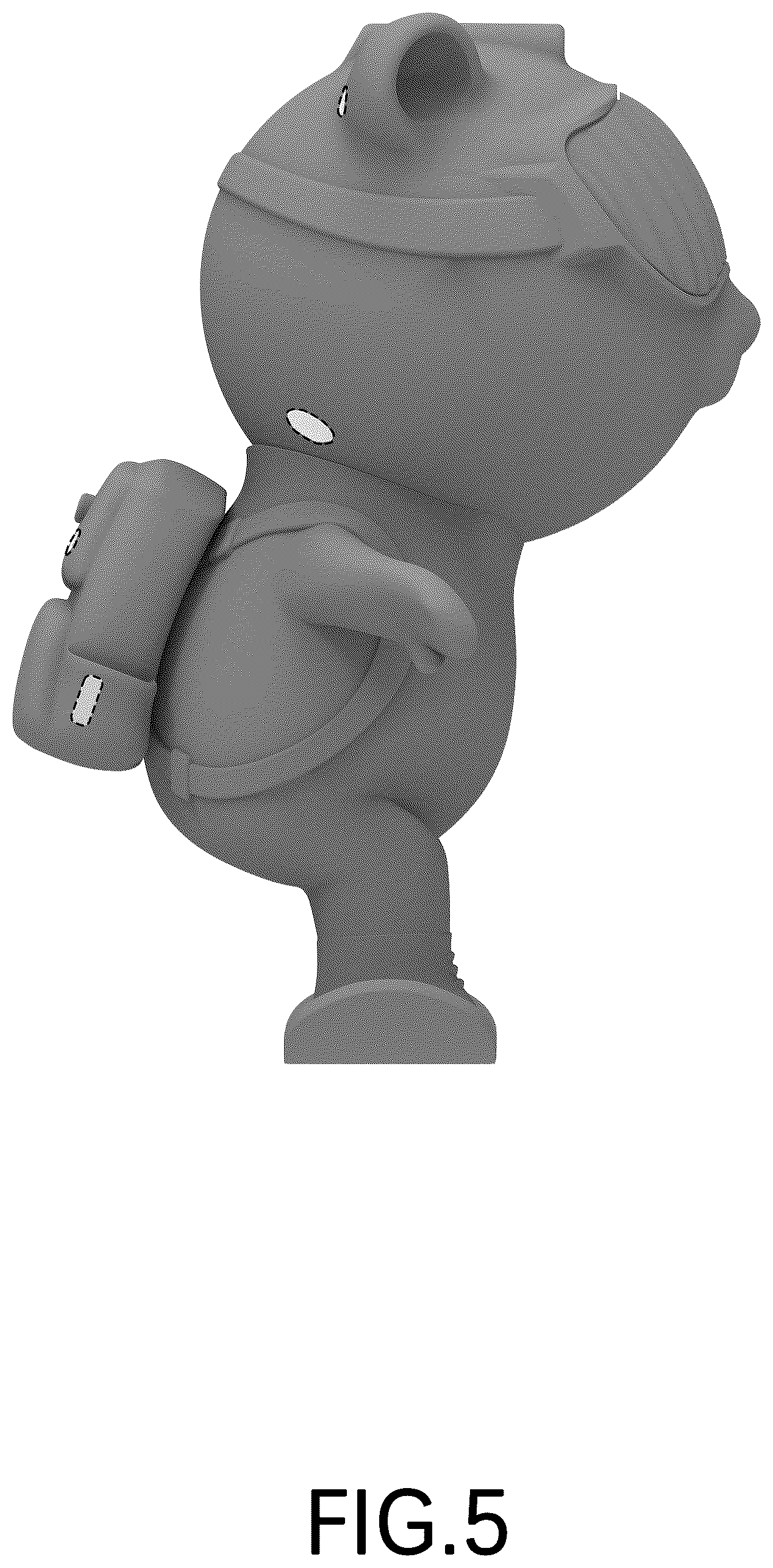 Patent USD1077333 Figure 5 – Lamp