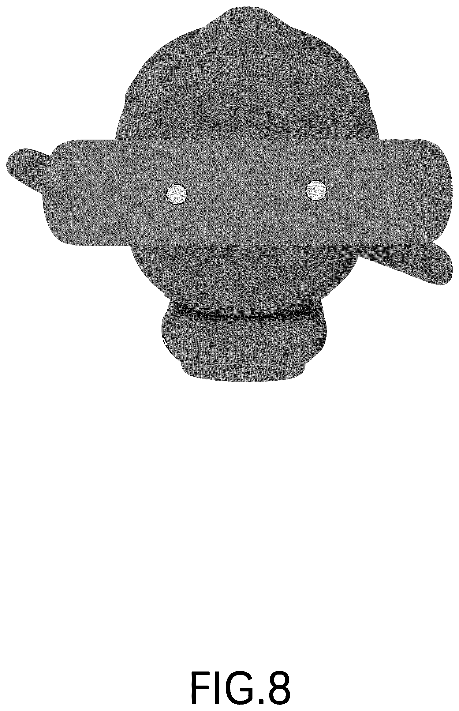 Patent USD1077333 Figure 8 – Lamp