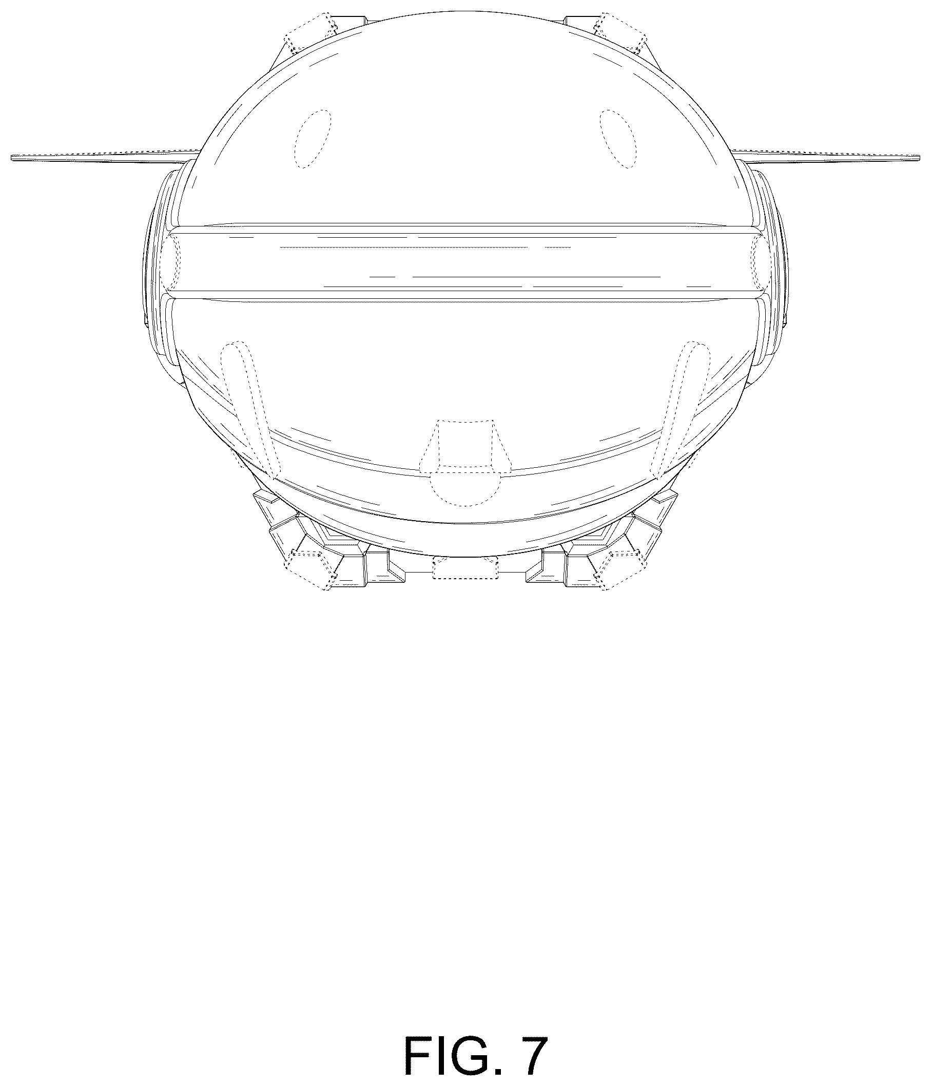 Patent USD1077334 Figure 7 – Bee projection lamp