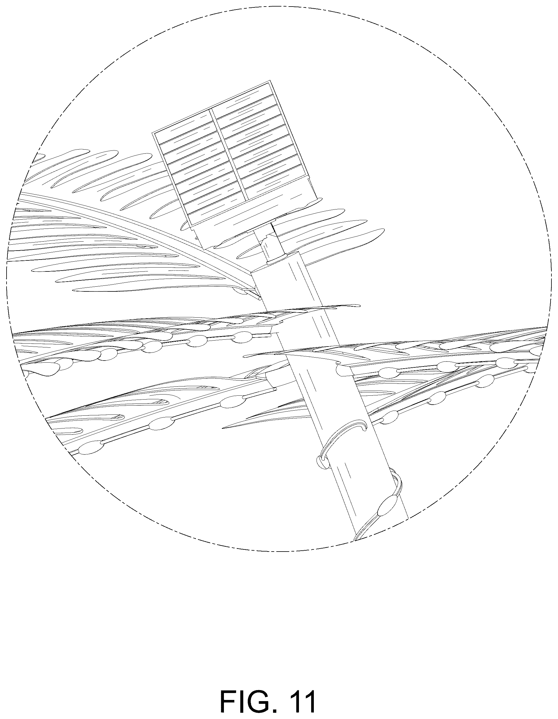 Patent USD1077335 Figure 11 – Tree lamp