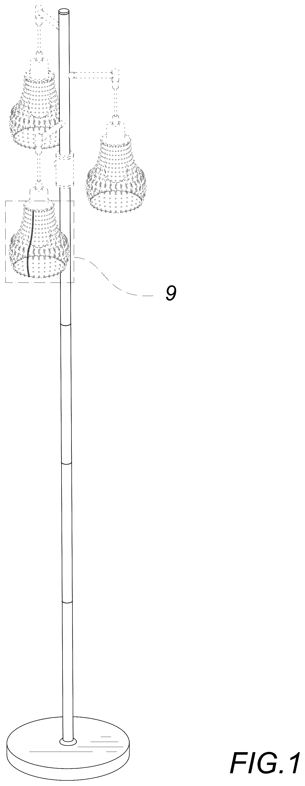 Patent USD1077336 — Floor lamp — Figure 1