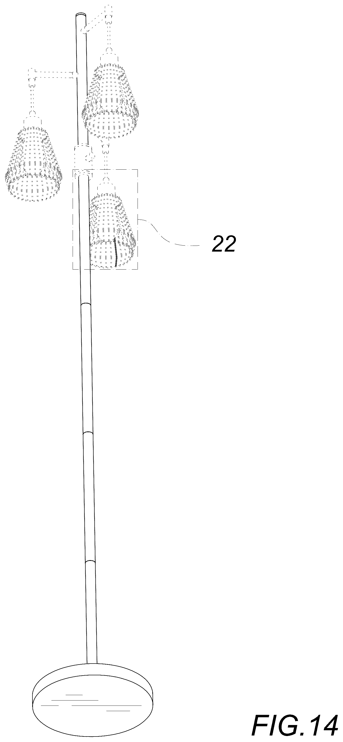 Patent USD1077336 Figure 9 – Floor lamp