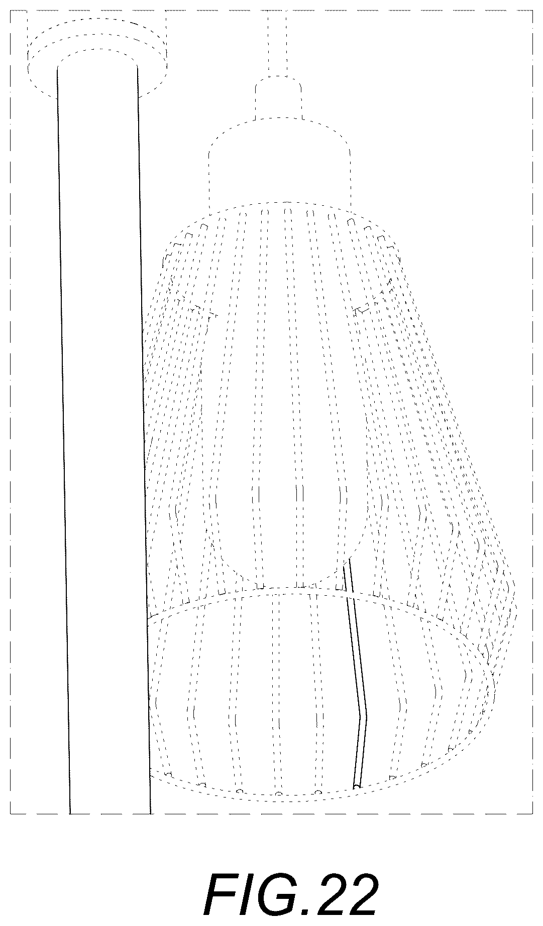 Patent USD1077336 Figure 14 – Floor lamp