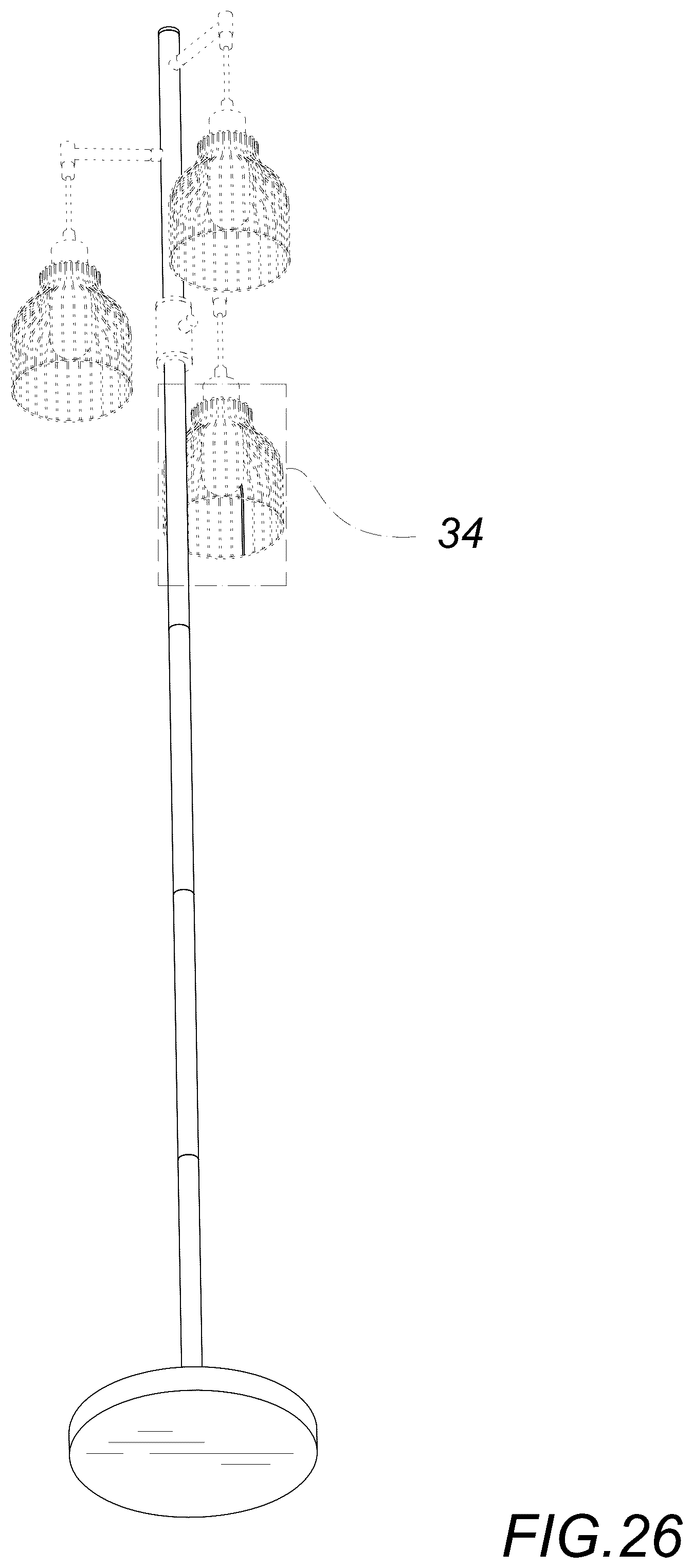 Patent USD1077336 Figure 17 – Floor lamp