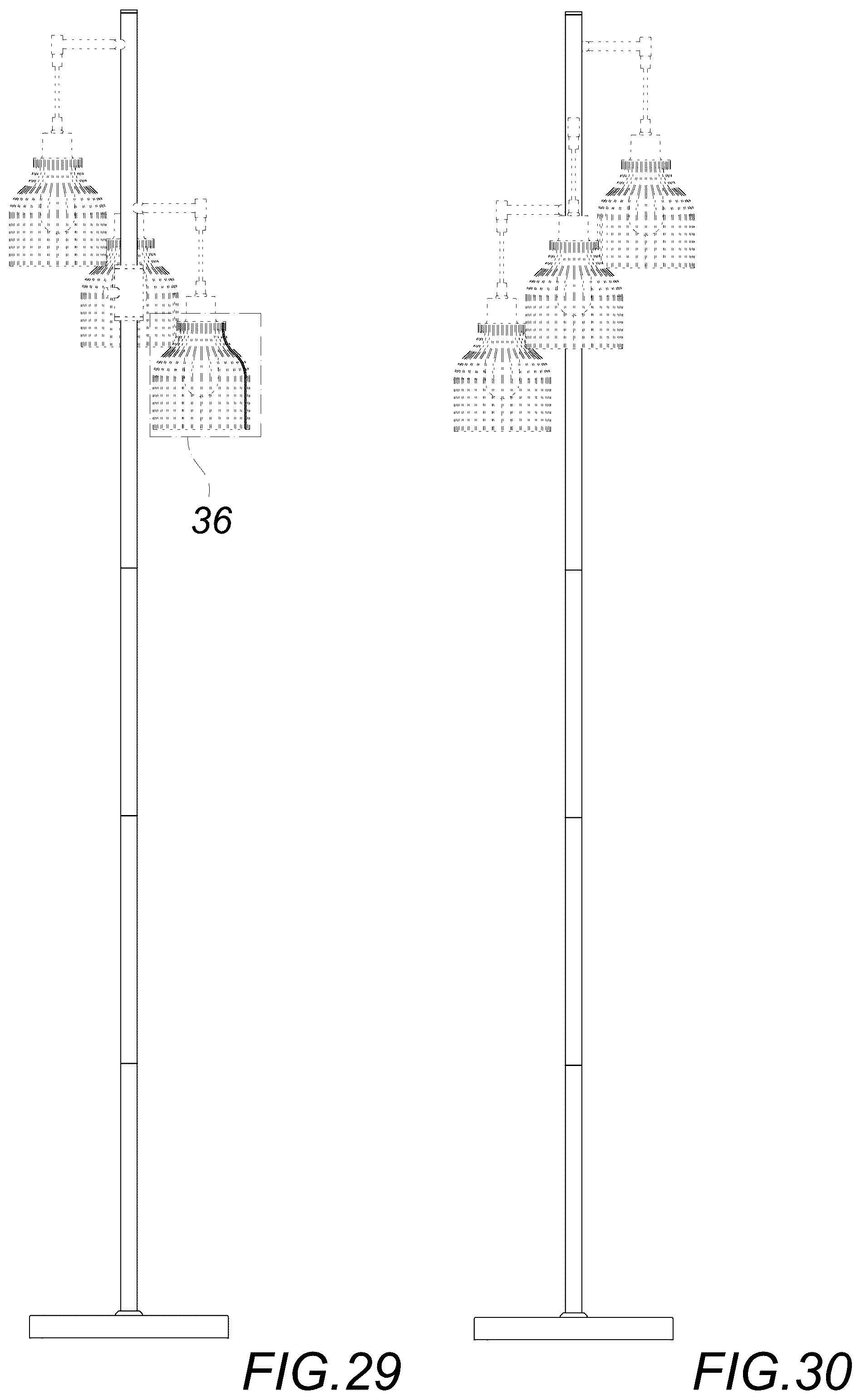 Patent USD1077336 Figure 19 – Floor lamp