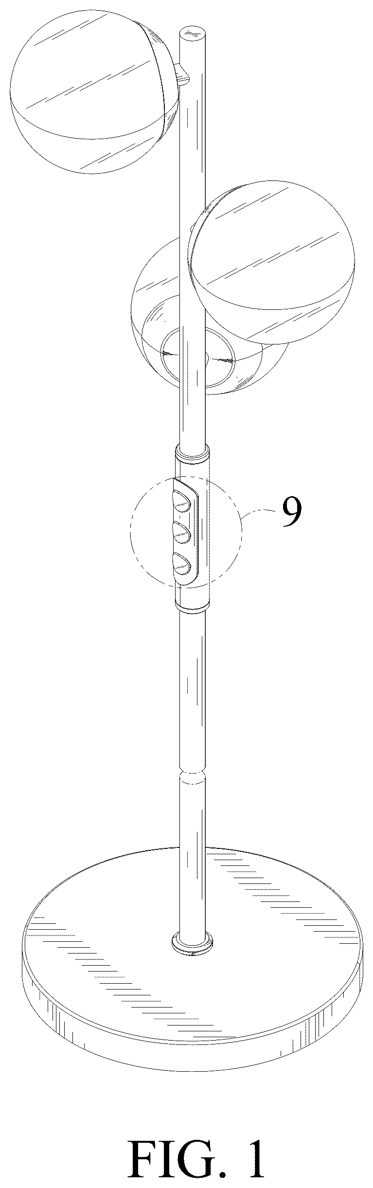 Patent USD1077337 — Floor lamp — Figure 1