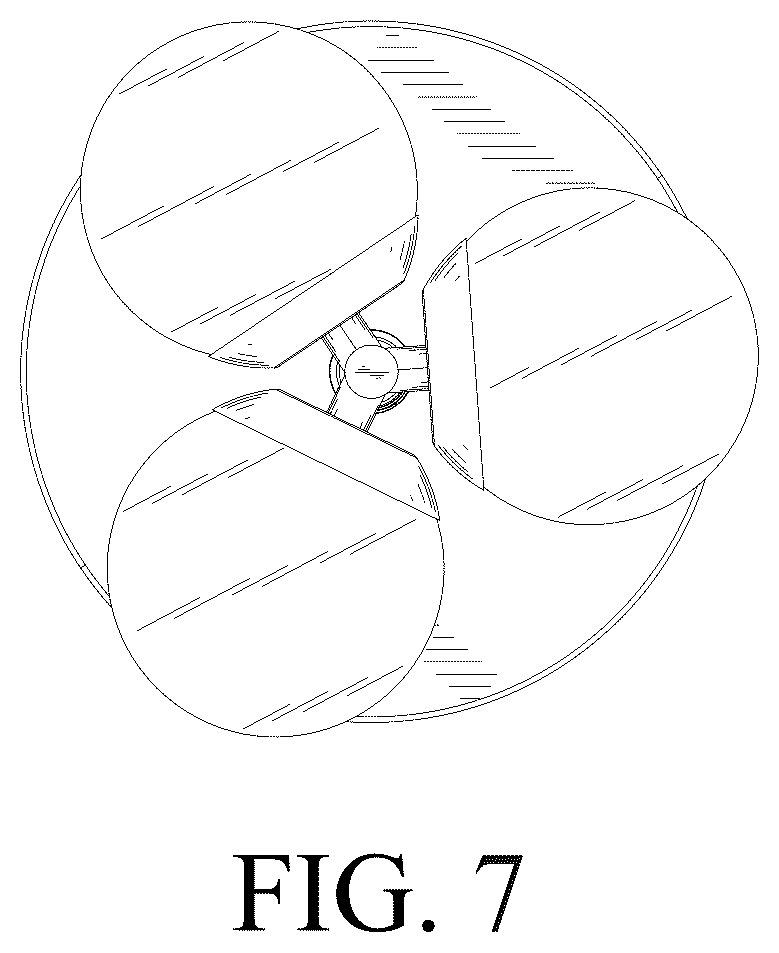 Patent USD1077337 Figure 7 – Floor lamp