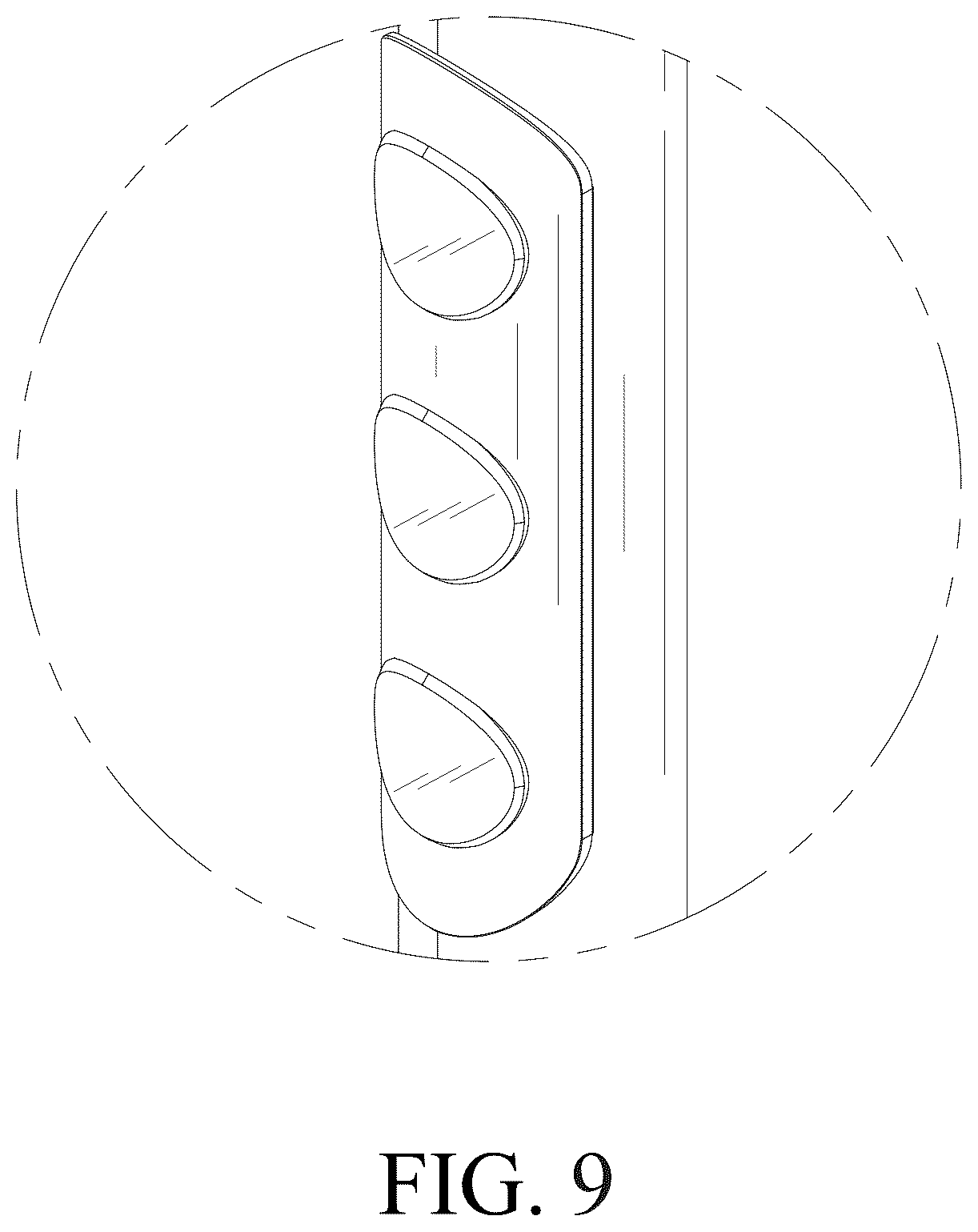 Patent USD1077337 Figure 9 – Floor lamp