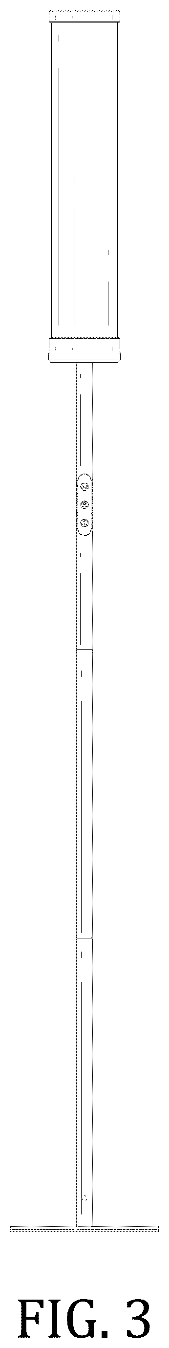 Patent USD1077338 Figure 3 – Lamp
