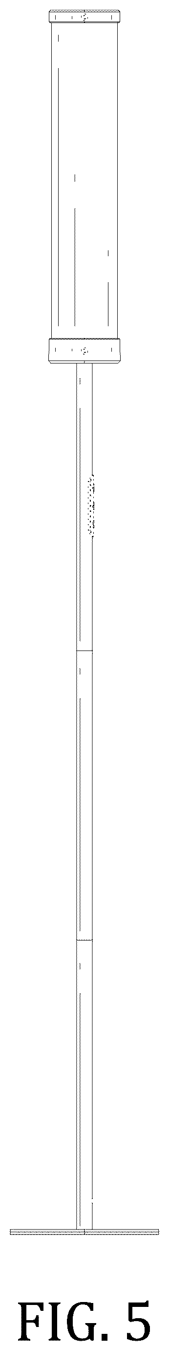 Patent USD1077338 Figure 5 – Lamp