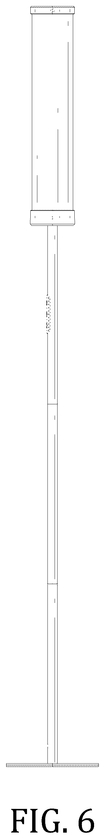 Patent USD1077338 Figure 6 – Lamp