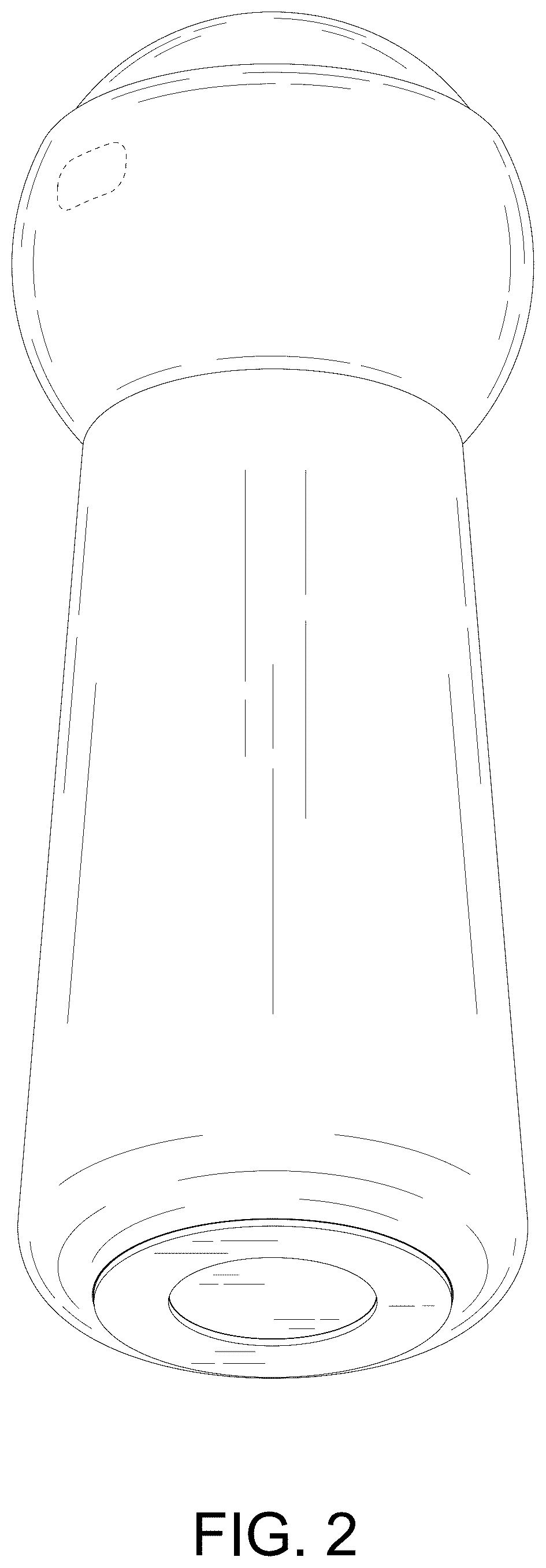 Patent USD1077340 Figure 2 – Lamp