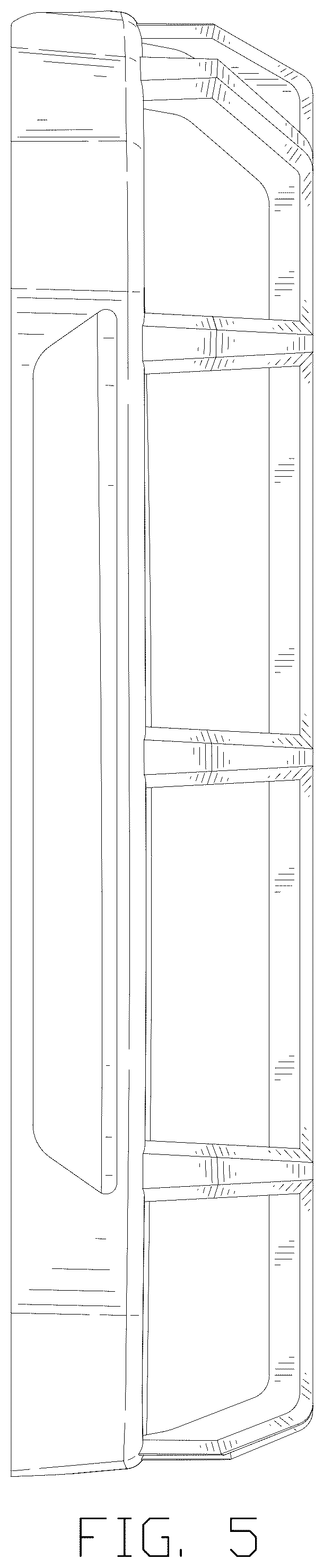 Patent USD1077342 Figure 5 – Car tail light cover
