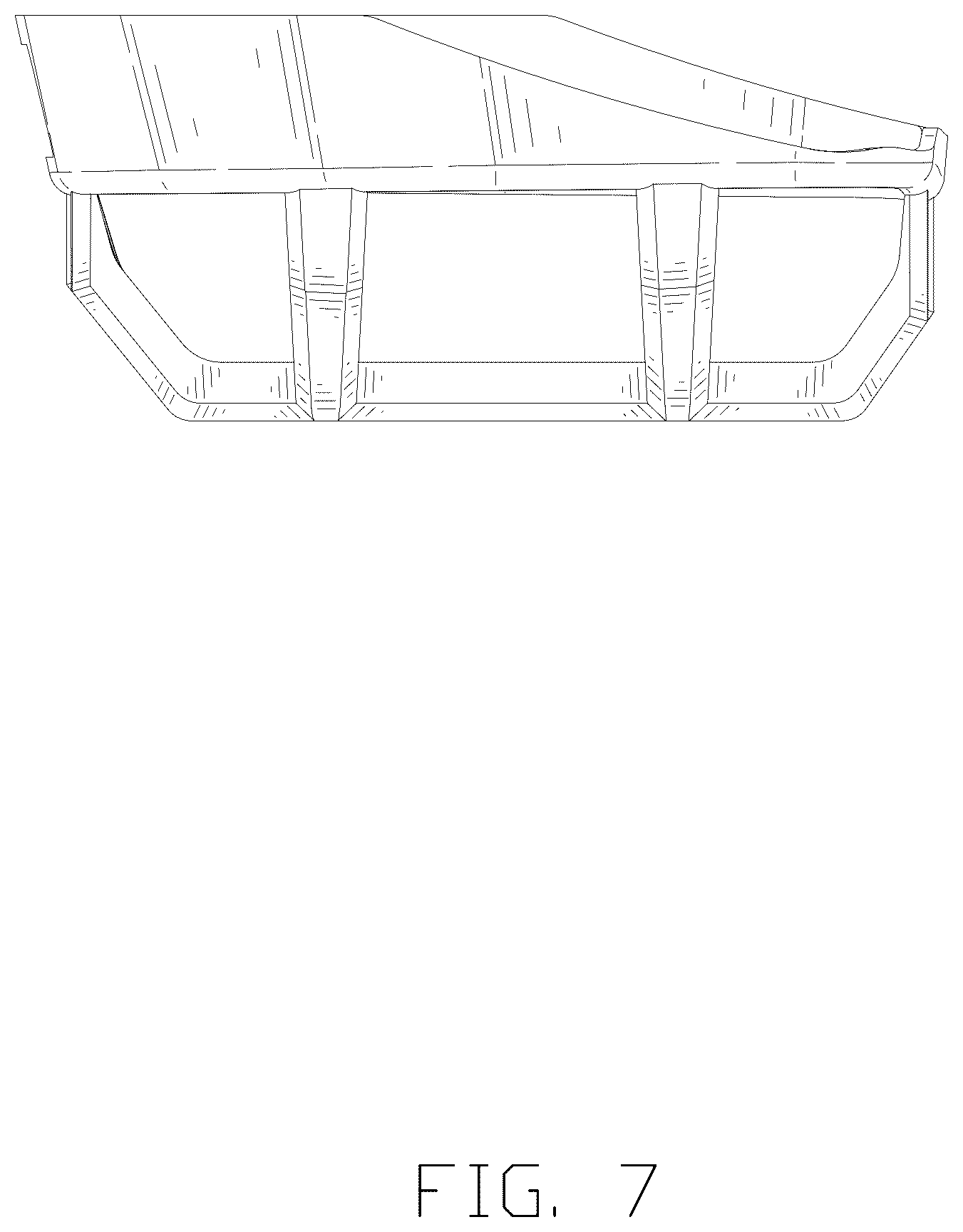 Patent USD1077342 Figure 7 – Car tail light cover