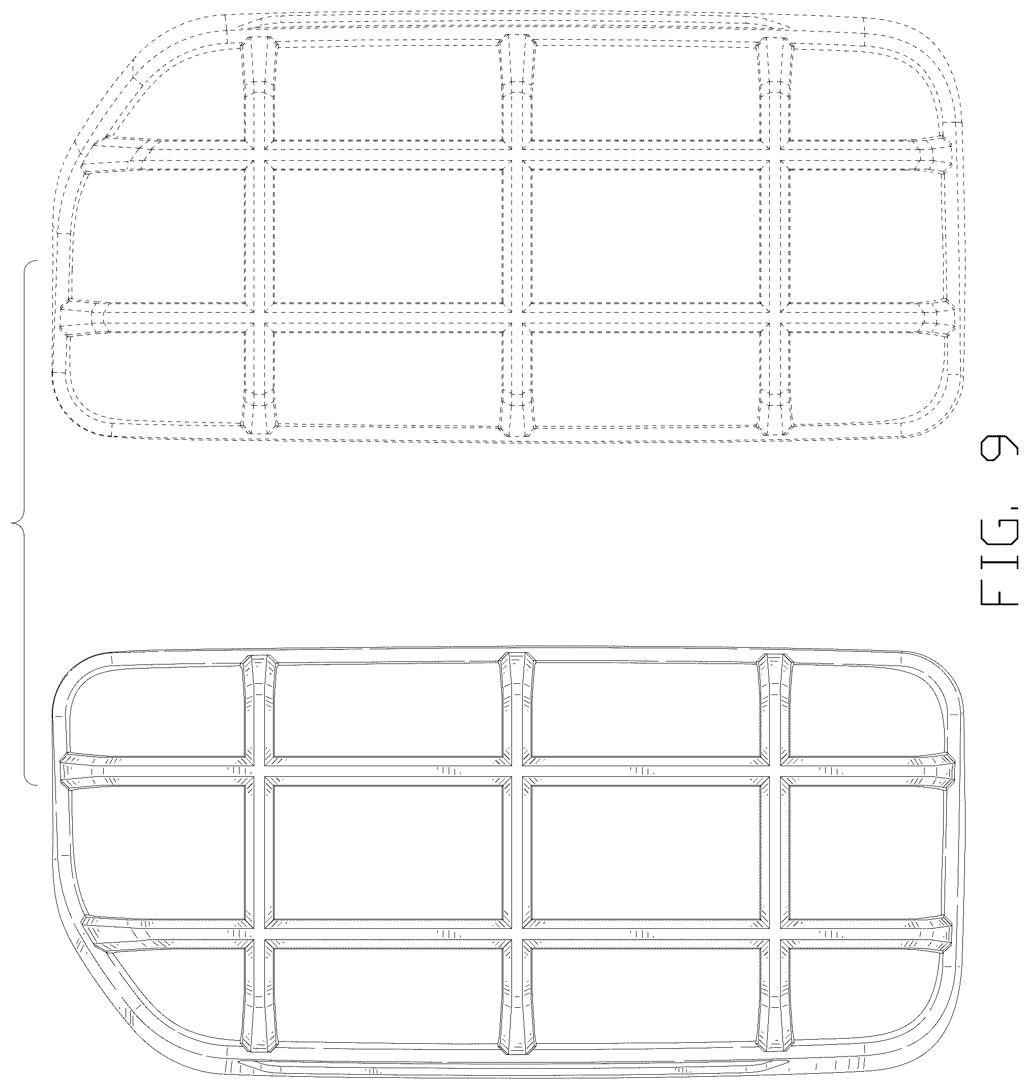 Patent USD1077342 Figure 9 – Car tail light cover
