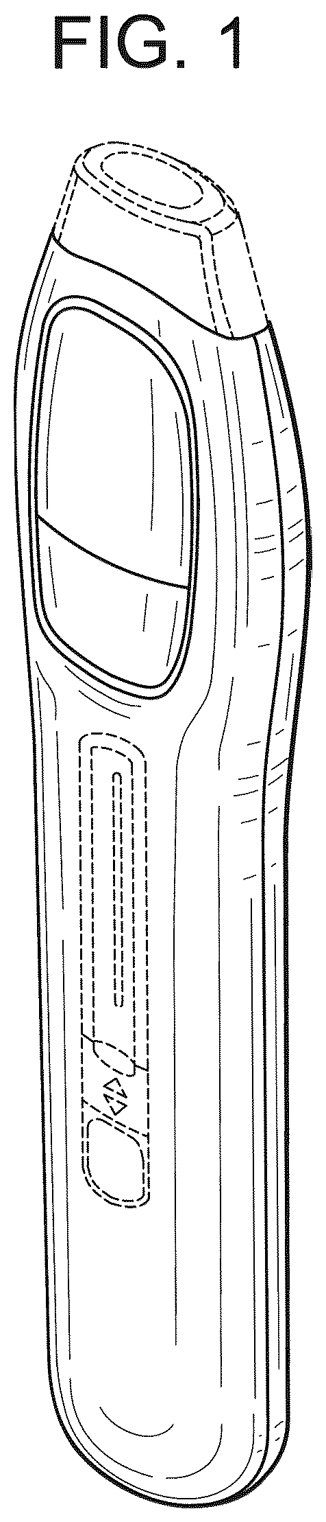 Patent USD1077344 Figure 1 – Electronic vaping device