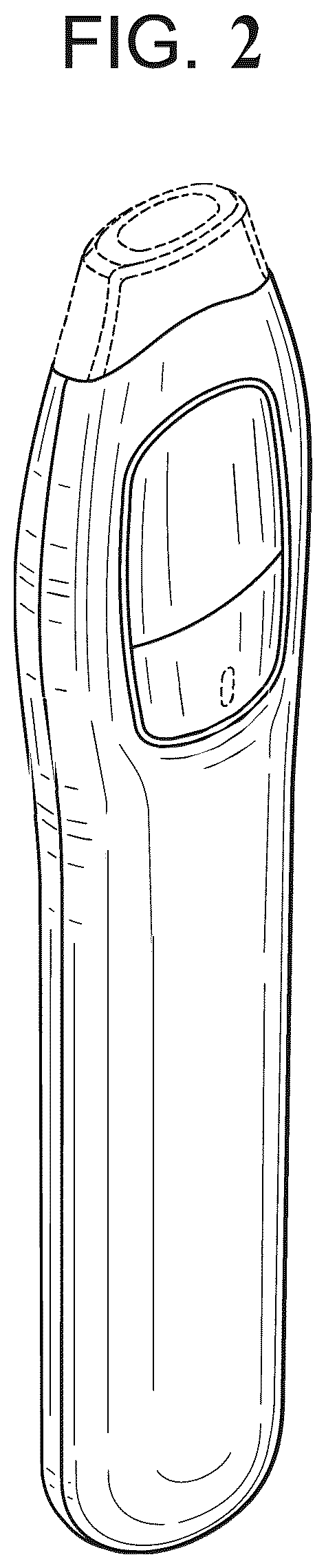 Patent USD1077344 Figure 2 – Electronic vaping device