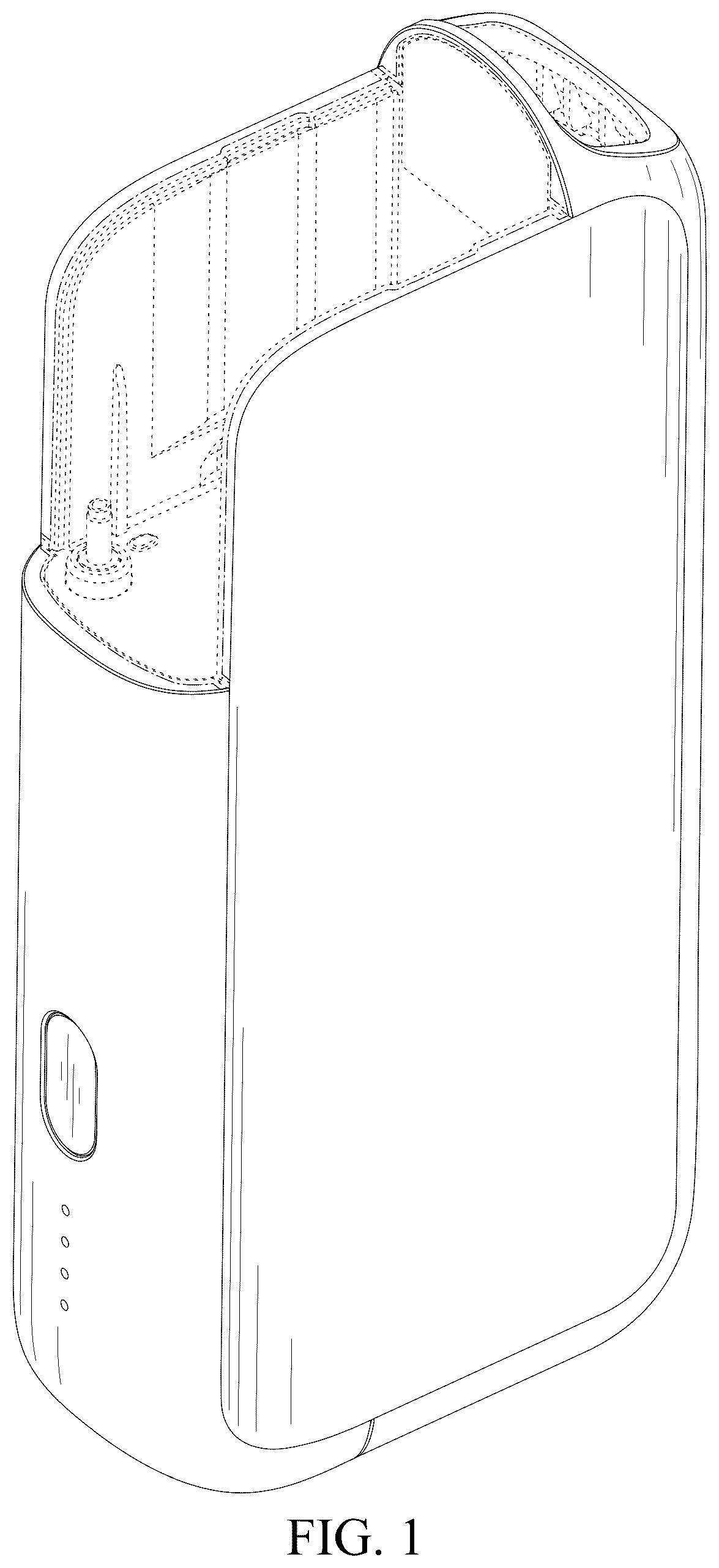 Patent USD1077345 — Electronic atomizing device — Figure 1