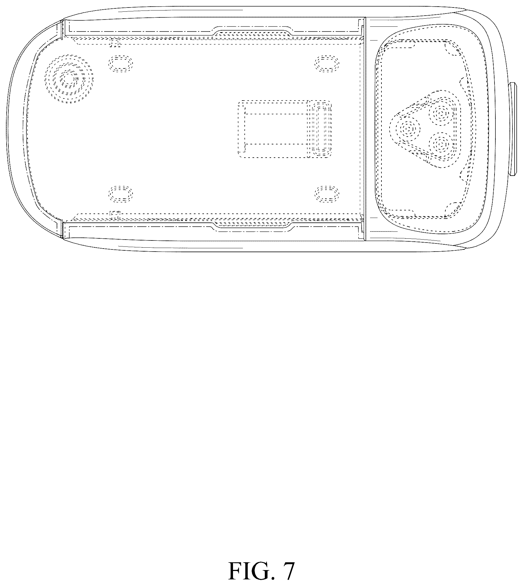 Patent USD1077345 Figure 7 – Electronic atomizing device