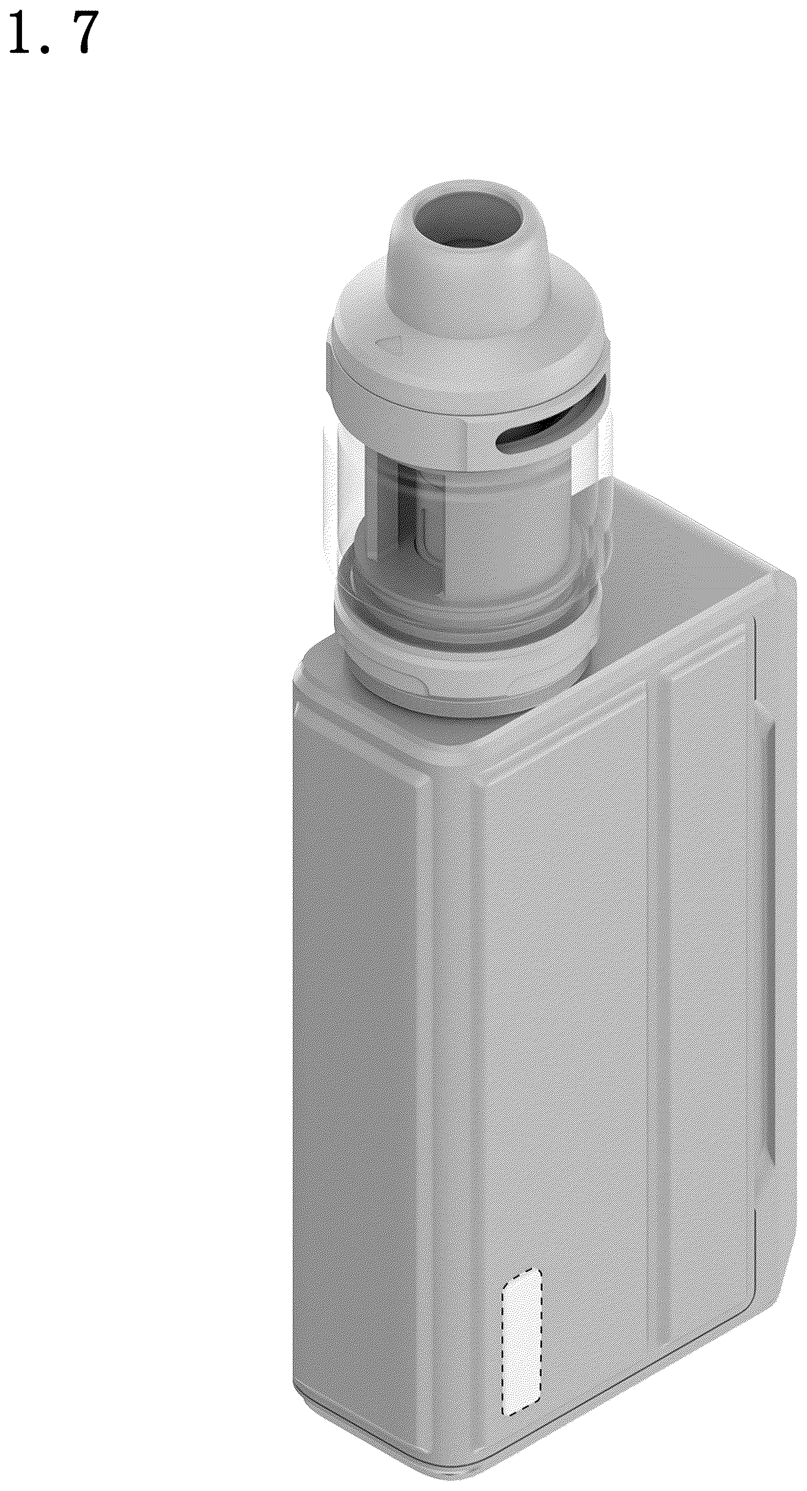 Patent USD1077348 Figure 7 – Electronic cigarette