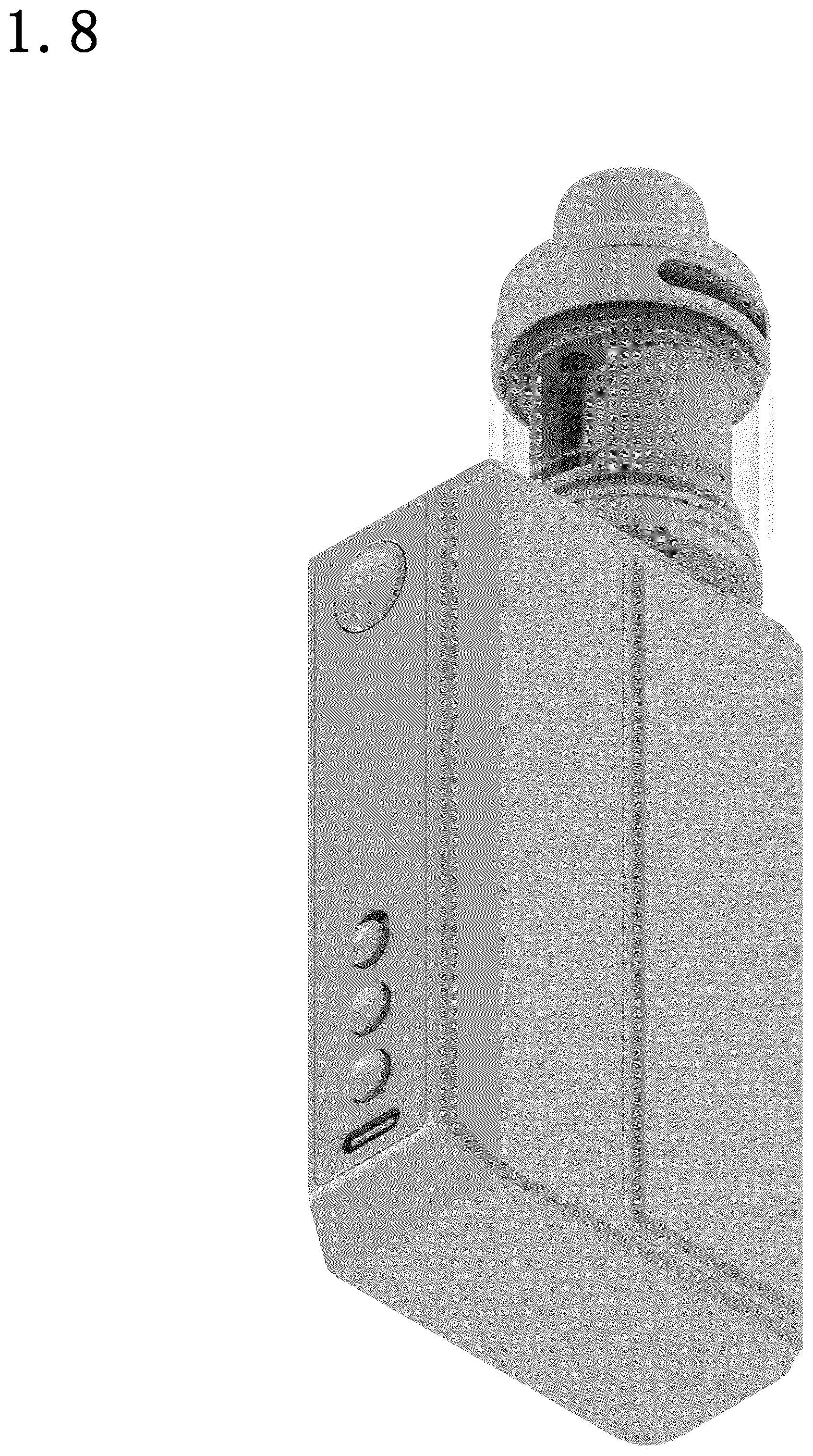 Patent USD1077348 Figure 8 – Electronic cigarette