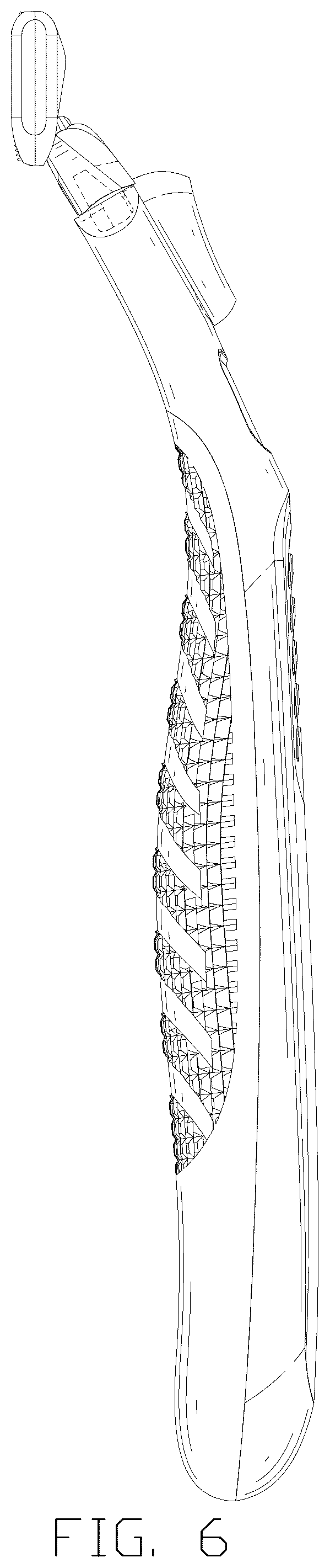 Patent USD1077355 Figure 6 – Razor