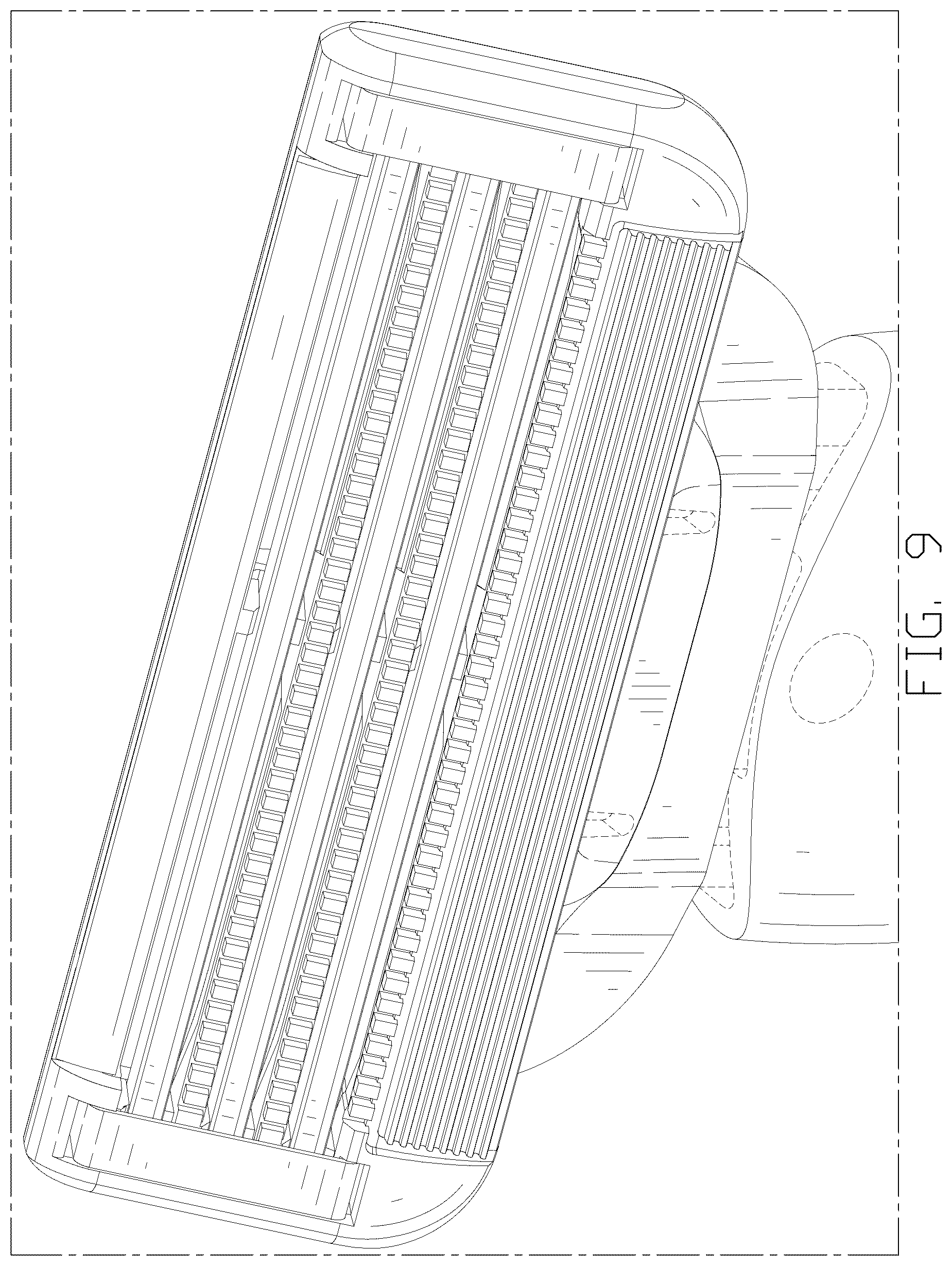 Patent USD1077355 Figure 9 – Razor
