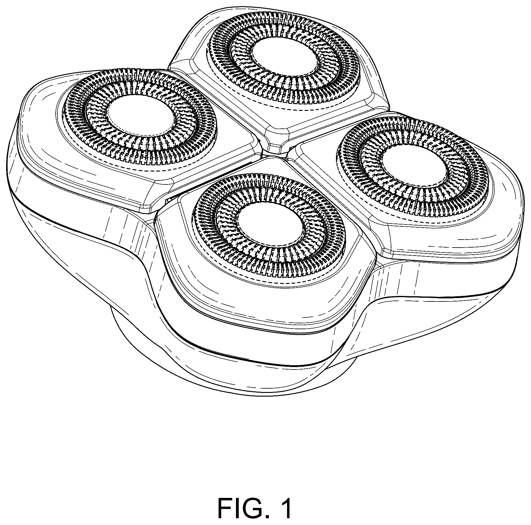 Patent USD1077356 — Electric shaver — Figure 1