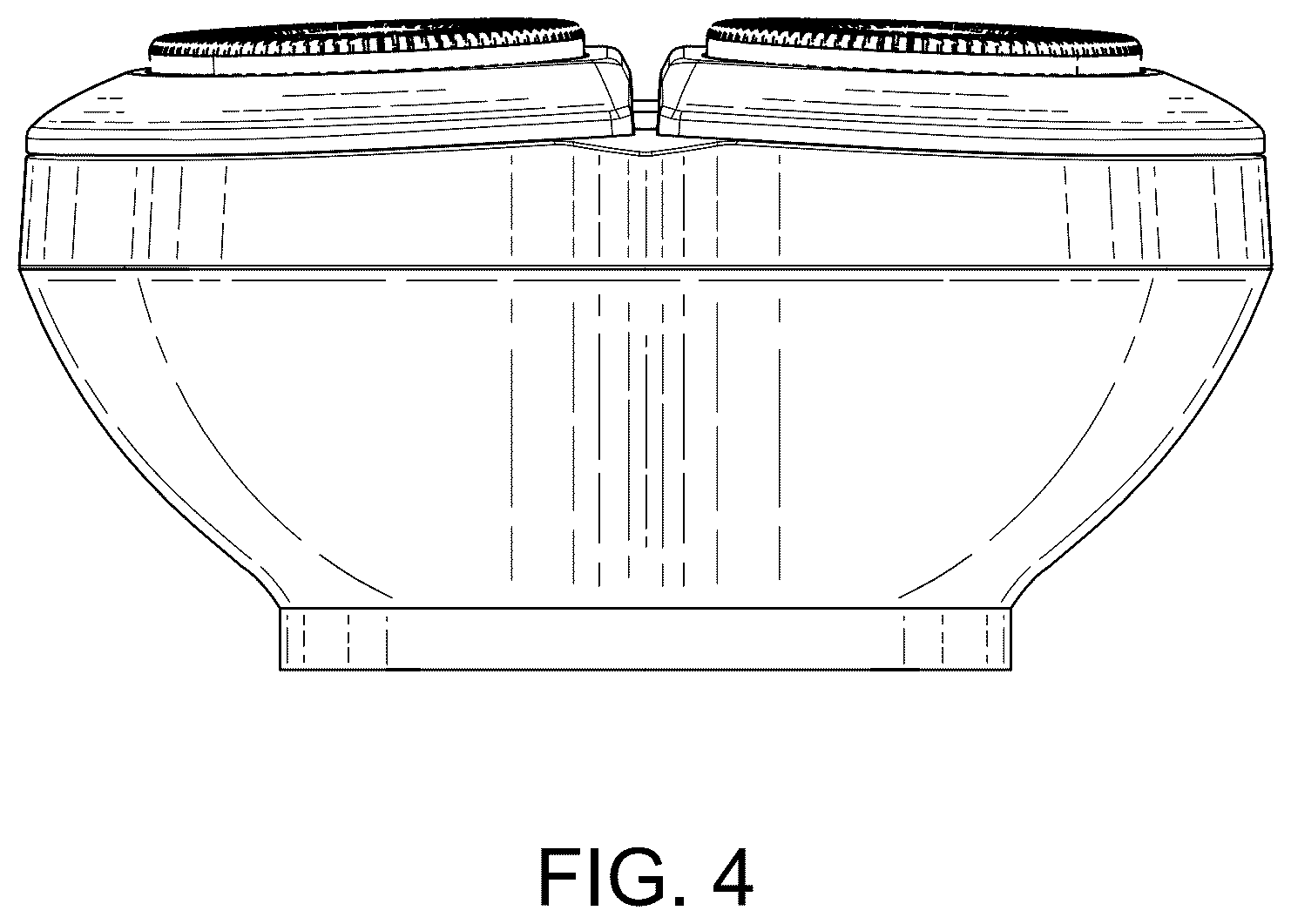 Patent USD1077356 Figure 4 – Electric shaver