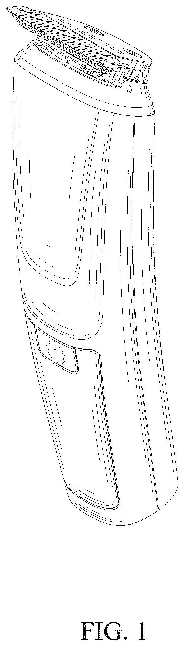 Patent USD1077357 Figure 1 – Electric hair trimmer