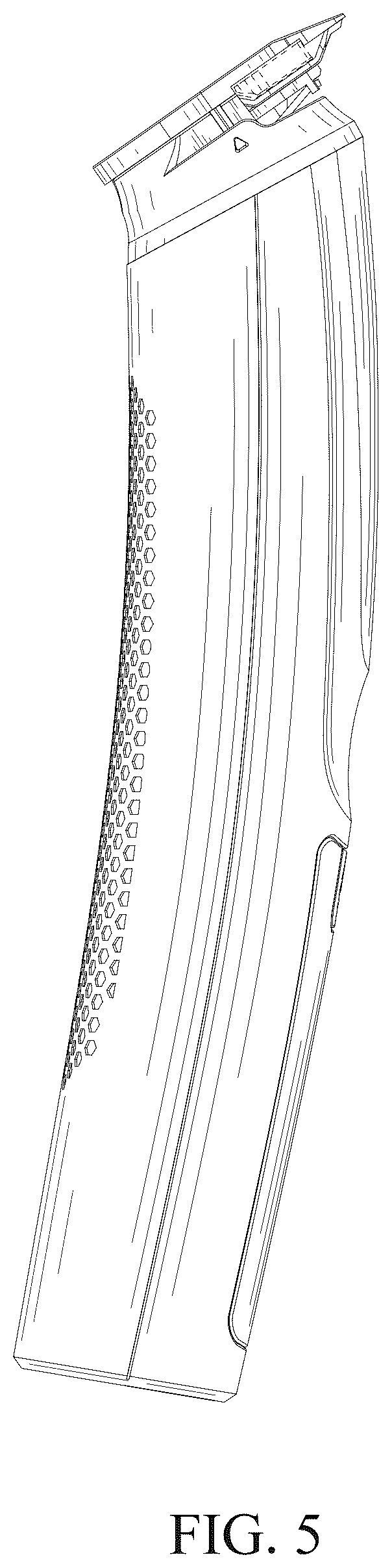 Patent USD1077357 Figure 5 – Electric hair trimmer