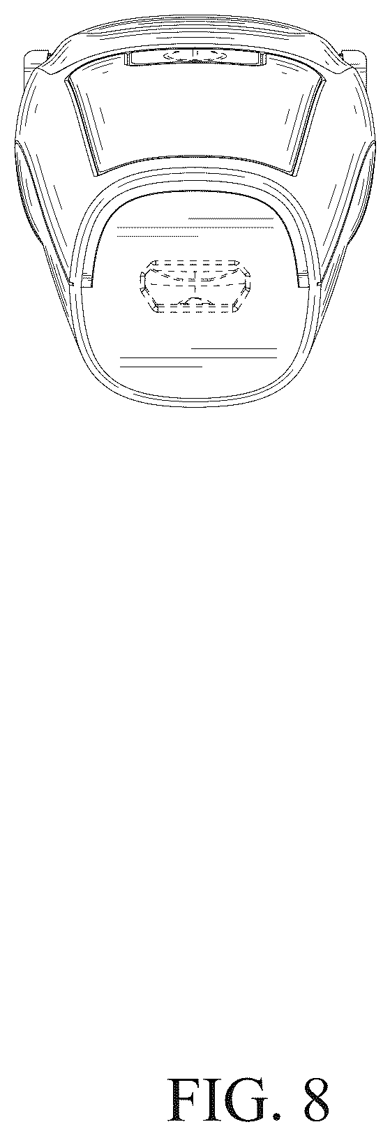 Patent USD1077357 Figure 8 – Electric hair trimmer