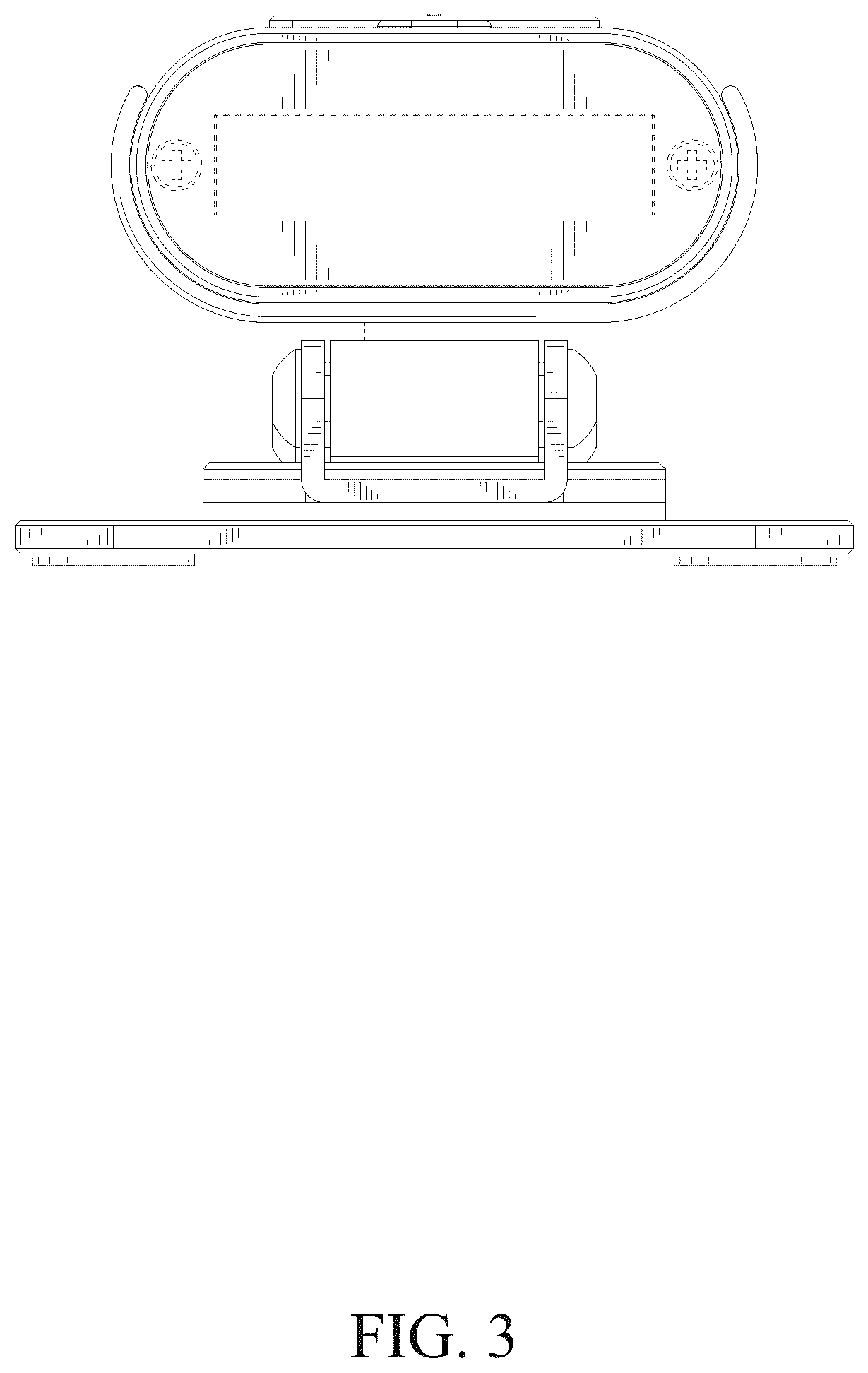 Patent USD1077358 Figure 3 – Lamp for manicure
