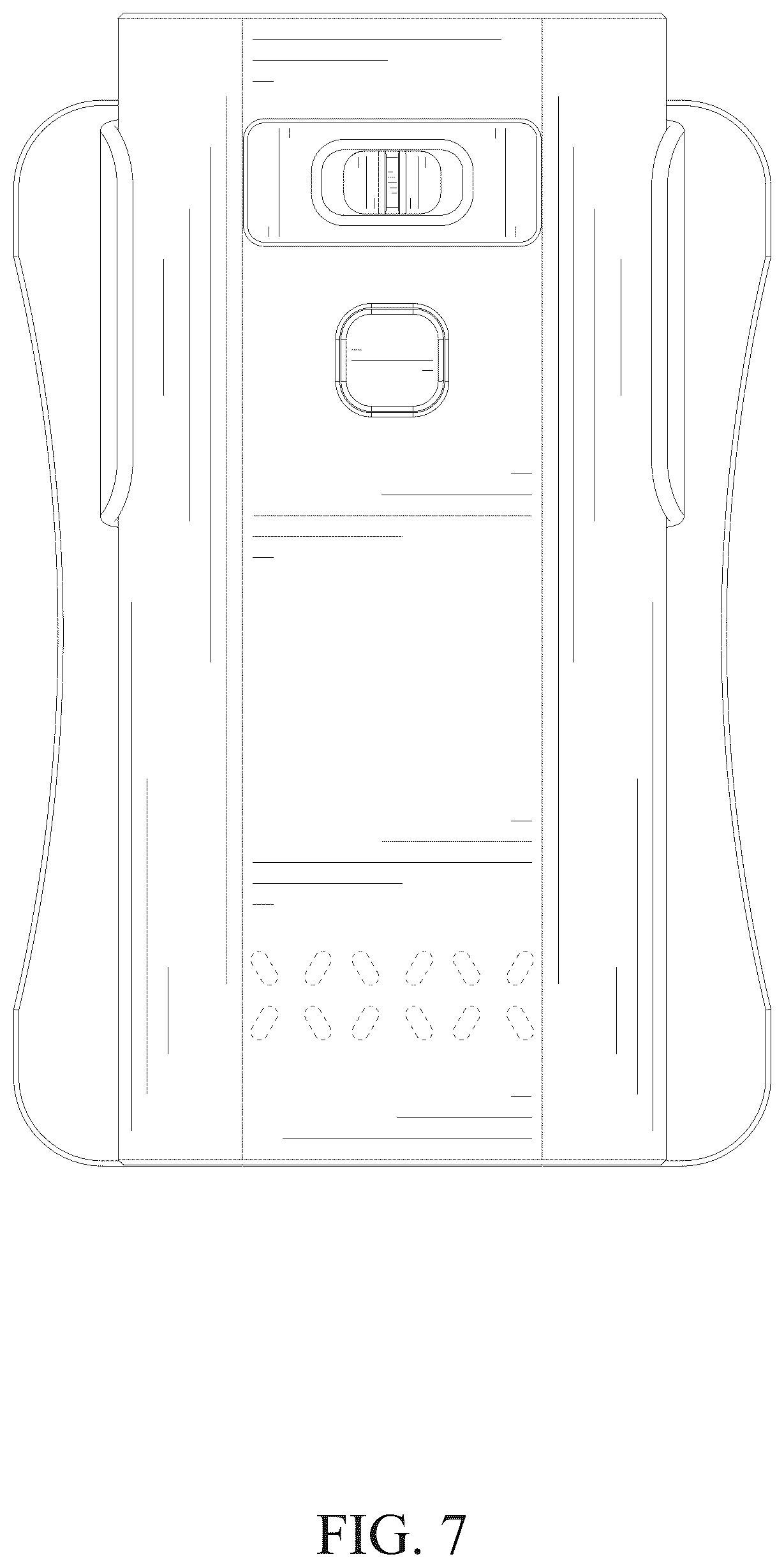 Patent USD1077358 Figure 7 – Lamp for manicure